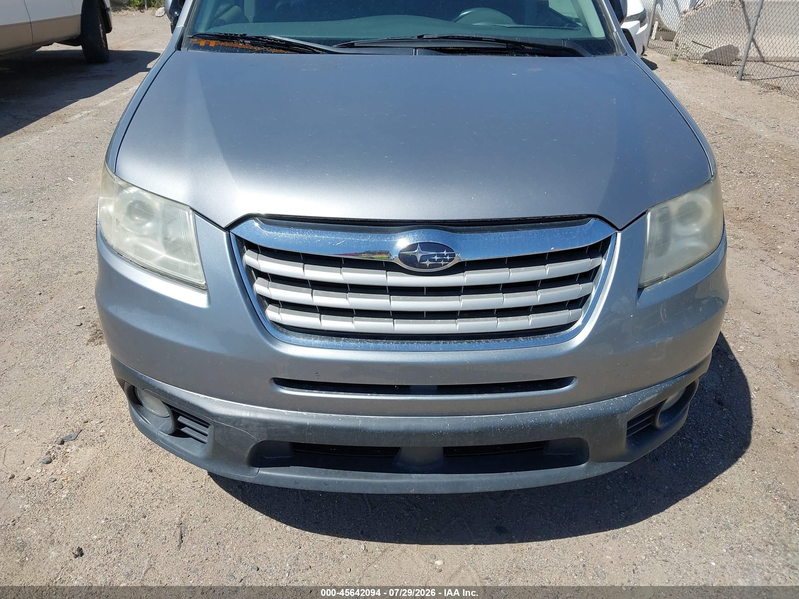 2008 Subaru Tribeca Limited 5-passenger Silver vin: 4S4WX92D984409947