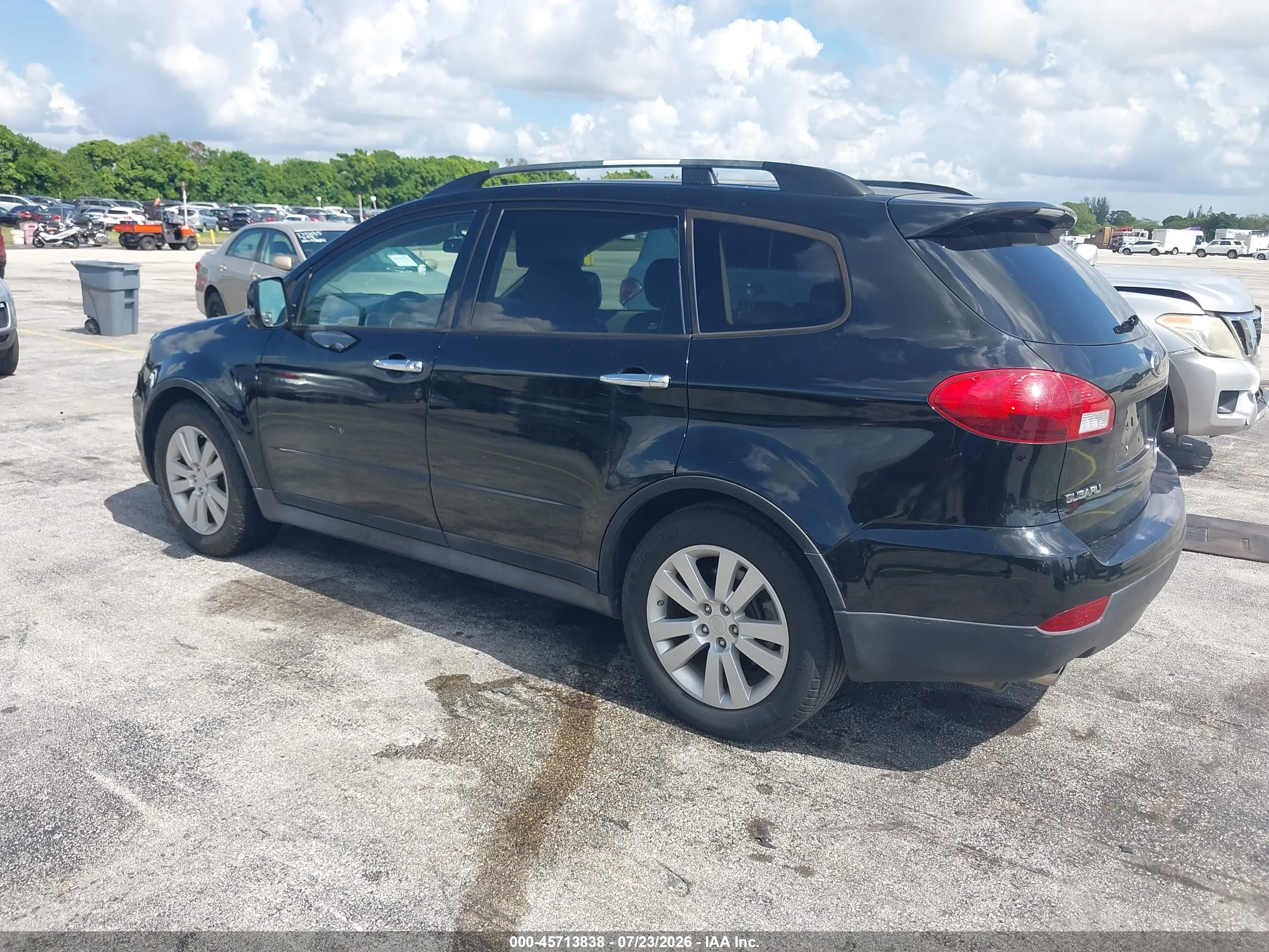 2008 Subaru Tribeca Limited 5-passenger Black vin: 4S4WX92DX84411920