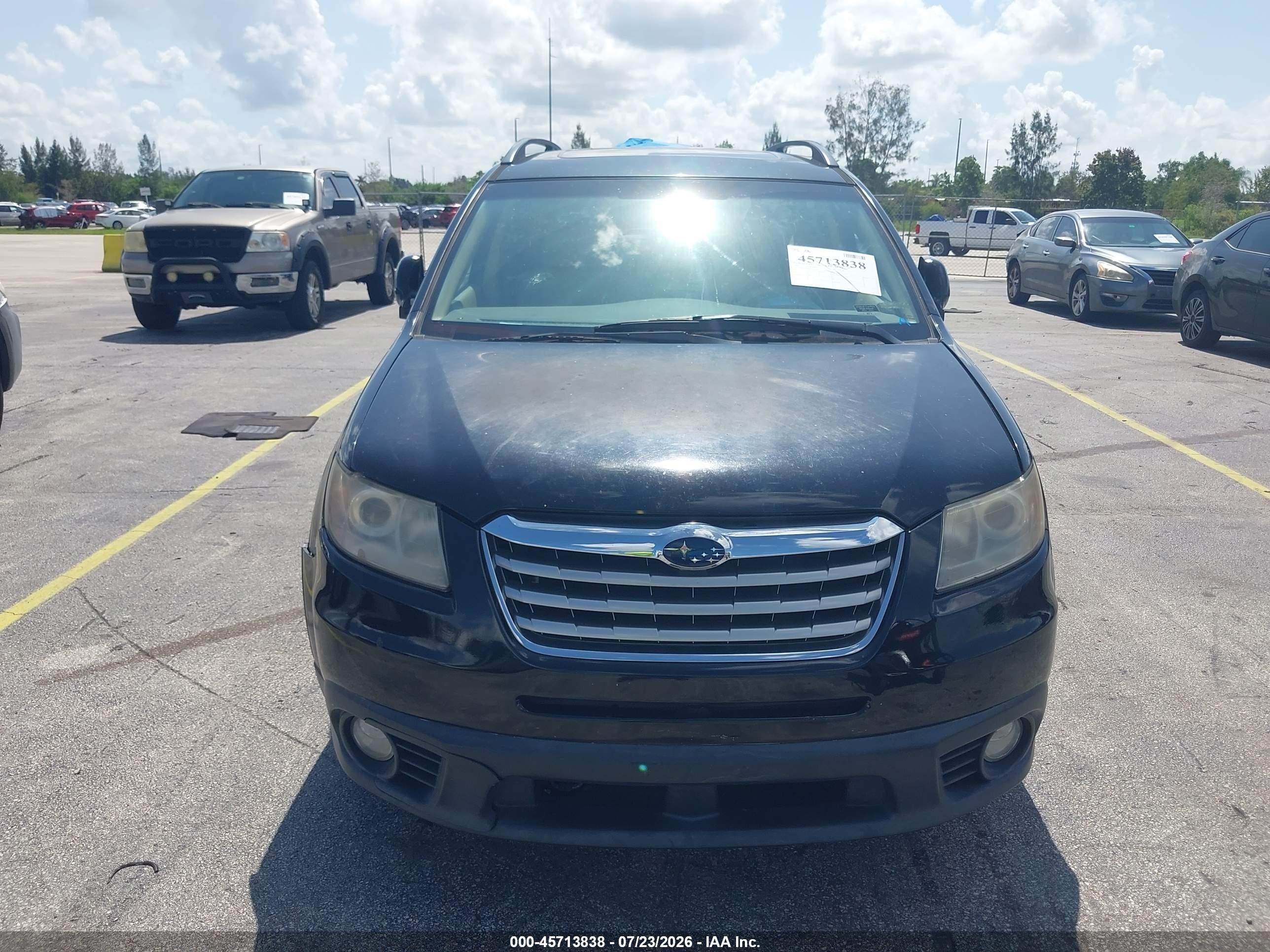 2008 Subaru Tribeca Limited 5-passenger Black vin: 4S4WX92DX84411920