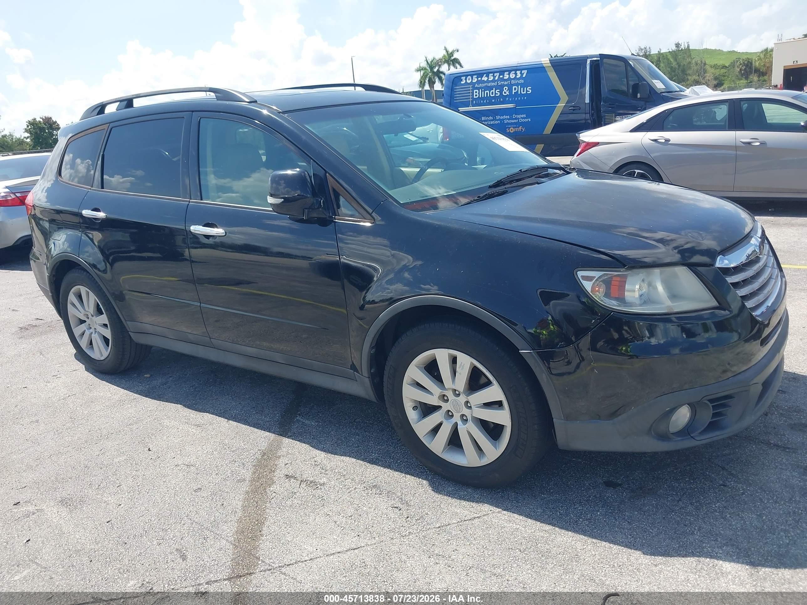 2008 Subaru Tribeca Limited 5-passenger Black vin: 4S4WX92DX84411920