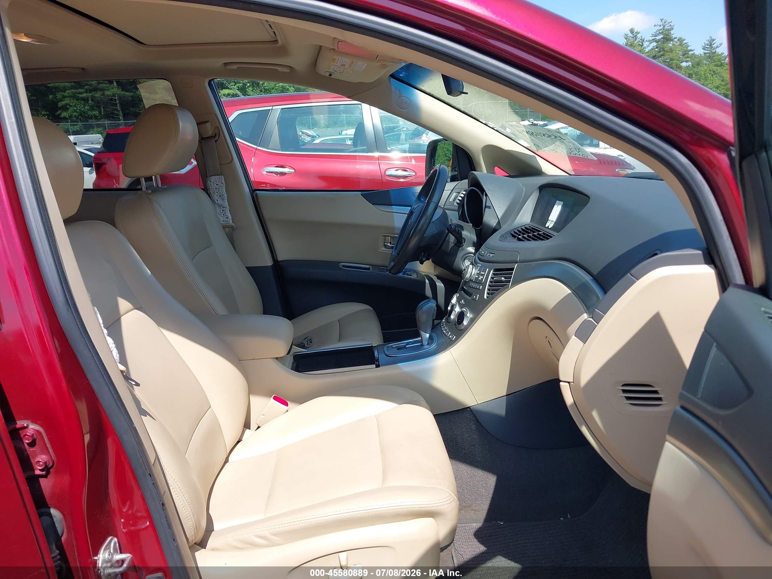 2009 Subaru Tribeca Limited 5-passenger Red vin: 4S4WX92DX94407769