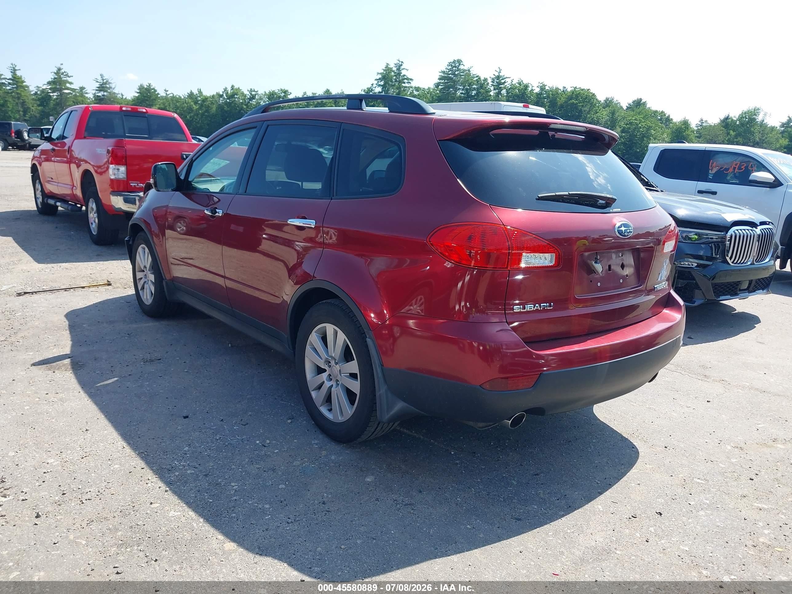 2009 Subaru Tribeca Limited 5-passenger Red vin: 4S4WX92DX94407769