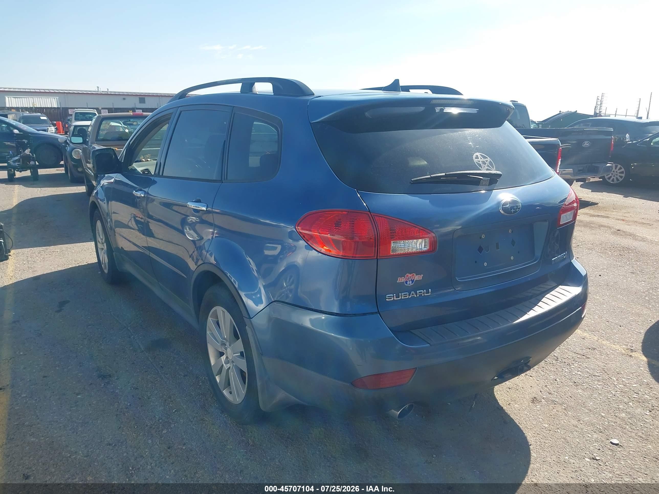 2008 Subaru Tribeca Limited 5-passenger Blue vin: 4S4WX93D184418043