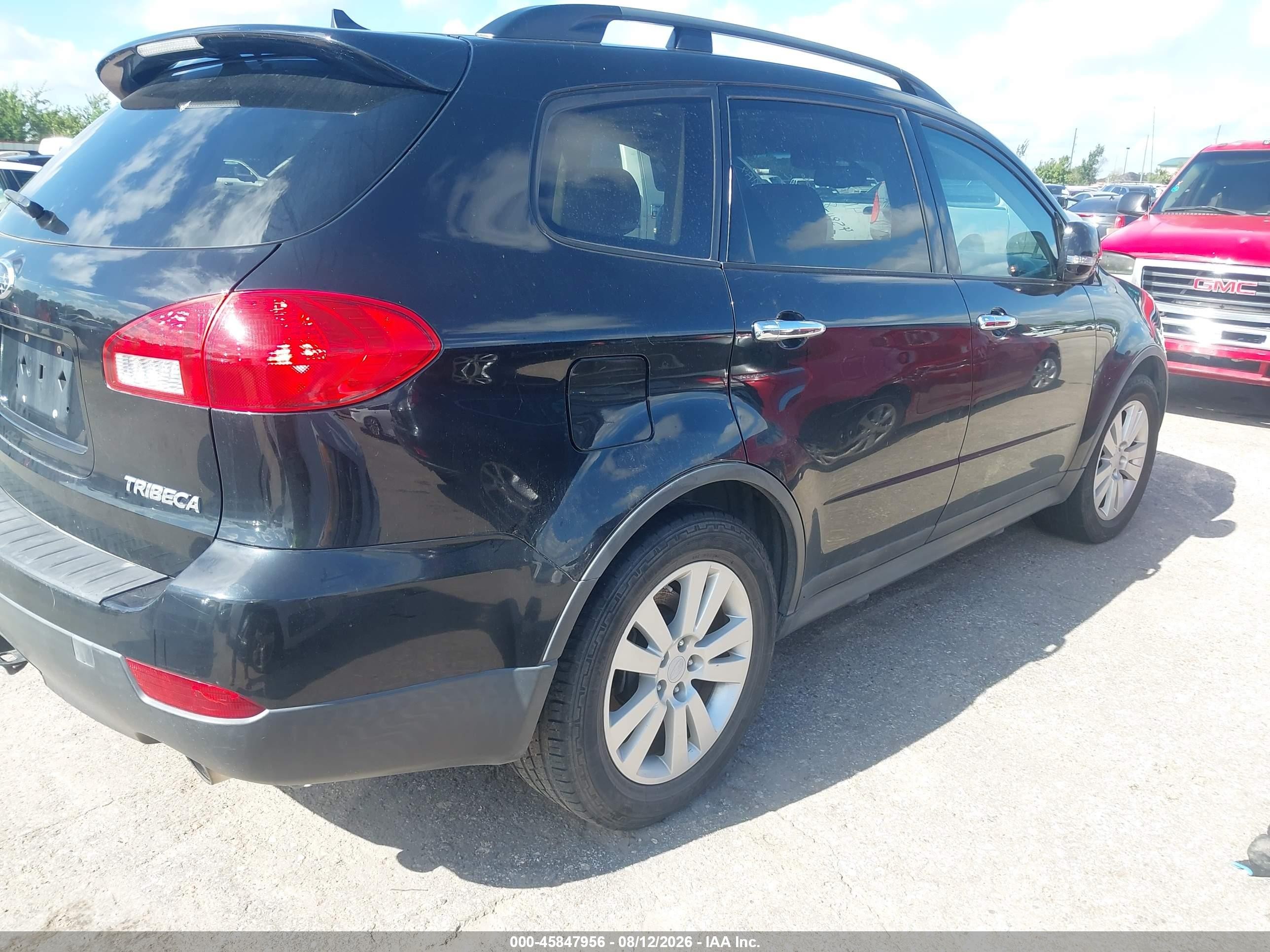 2008 Subaru Tribeca Limited 5-passenger Black vin: 4S4WX93D284410467