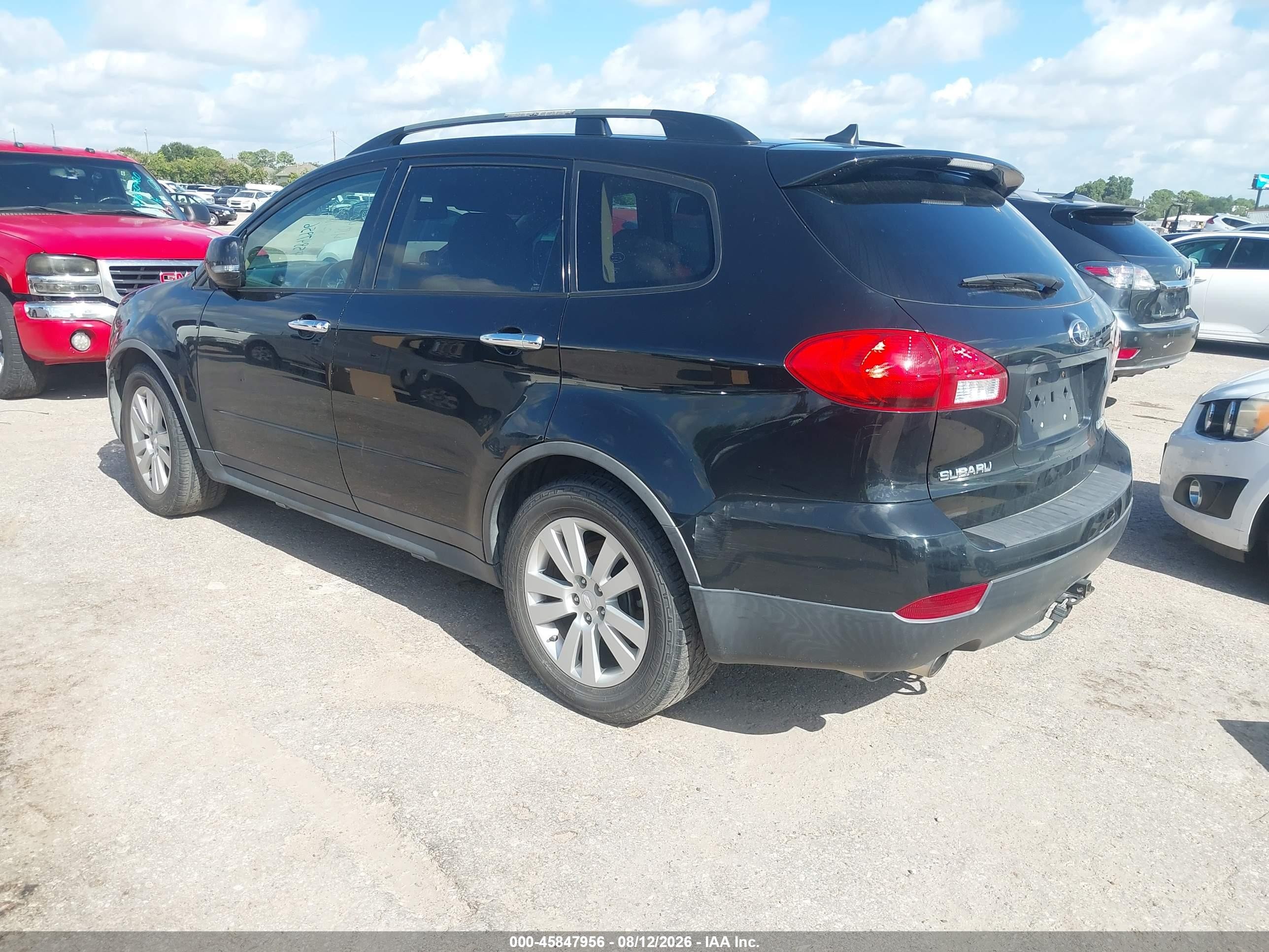 2008 Subaru Tribeca Limited 5-passenger Black vin: 4S4WX93D284410467