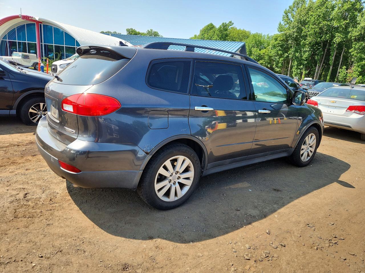 2008 Subaru Tribeca Limited Gray vin: 4S4WX93D484405982