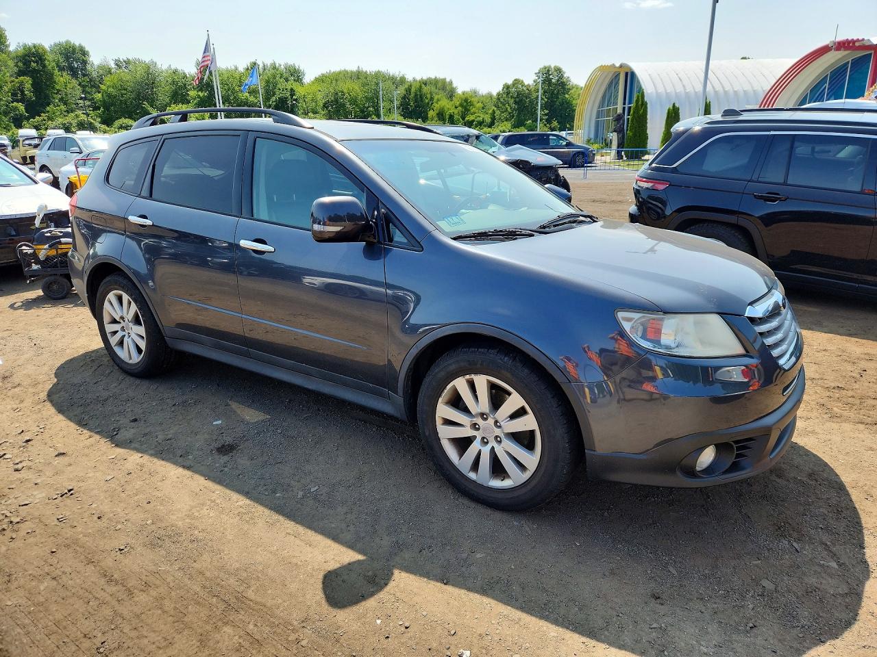 2008 Subaru Tribeca Limited Gray vin: 4S4WX93D484405982