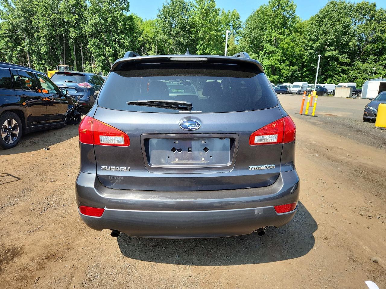 2008 Subaru Tribeca Limited Gray vin: 4S4WX93D484405982