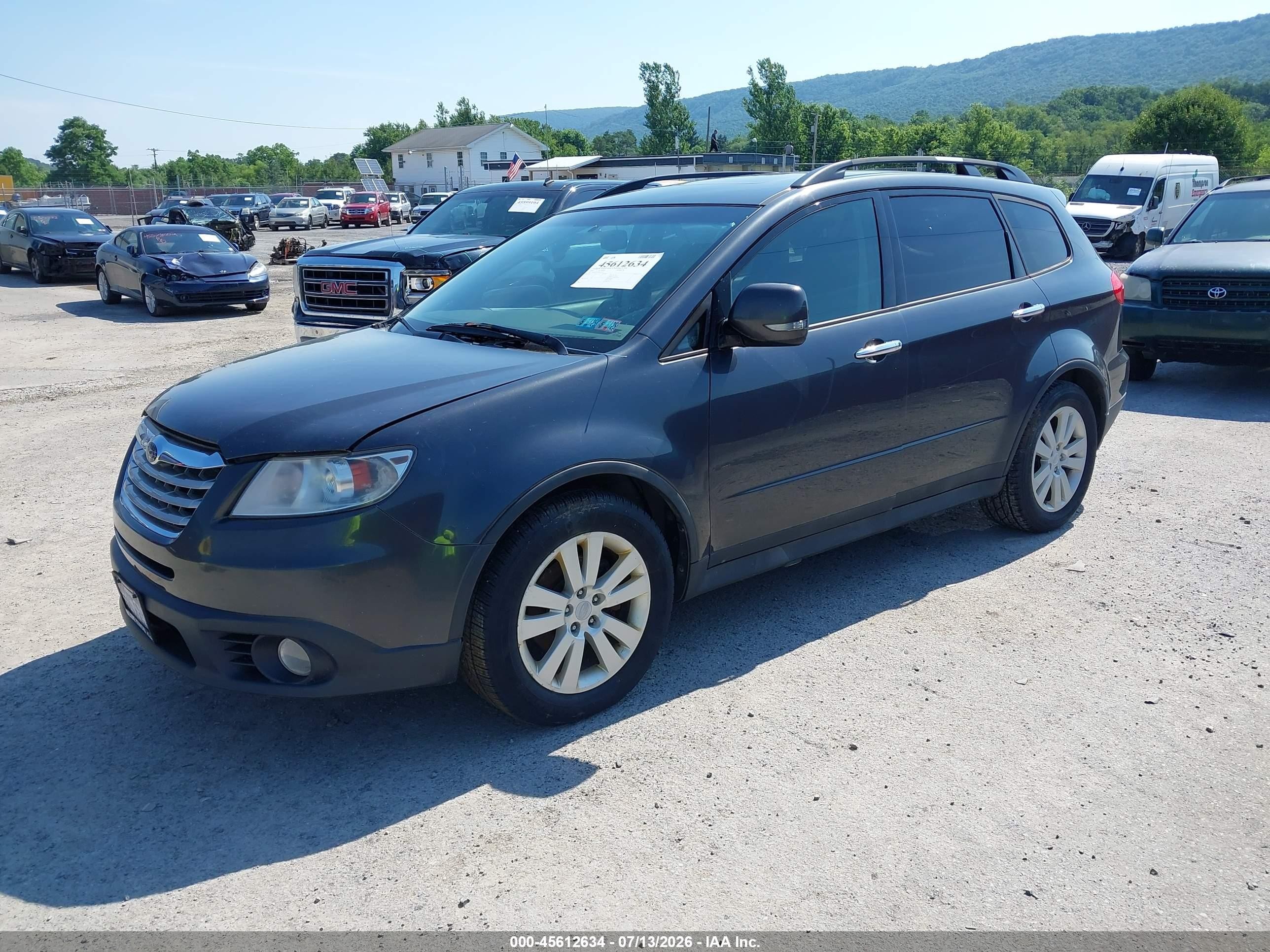 2008 Subaru Tribeca Limited 5-passenger Gray vin: 4S4WX93D984413351