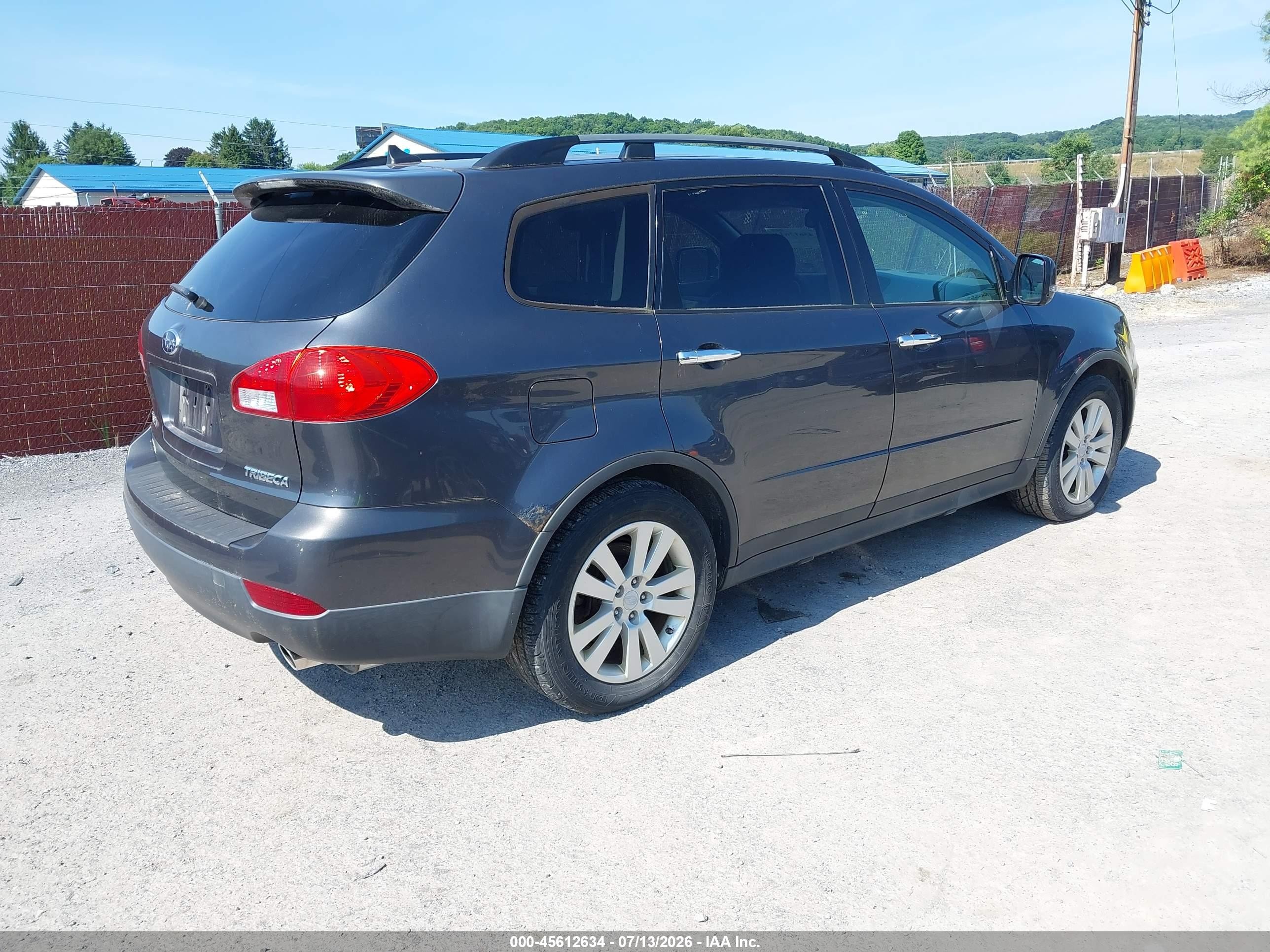 2008 Subaru Tribeca Limited 5-passenger Gray vin: 4S4WX93D984413351