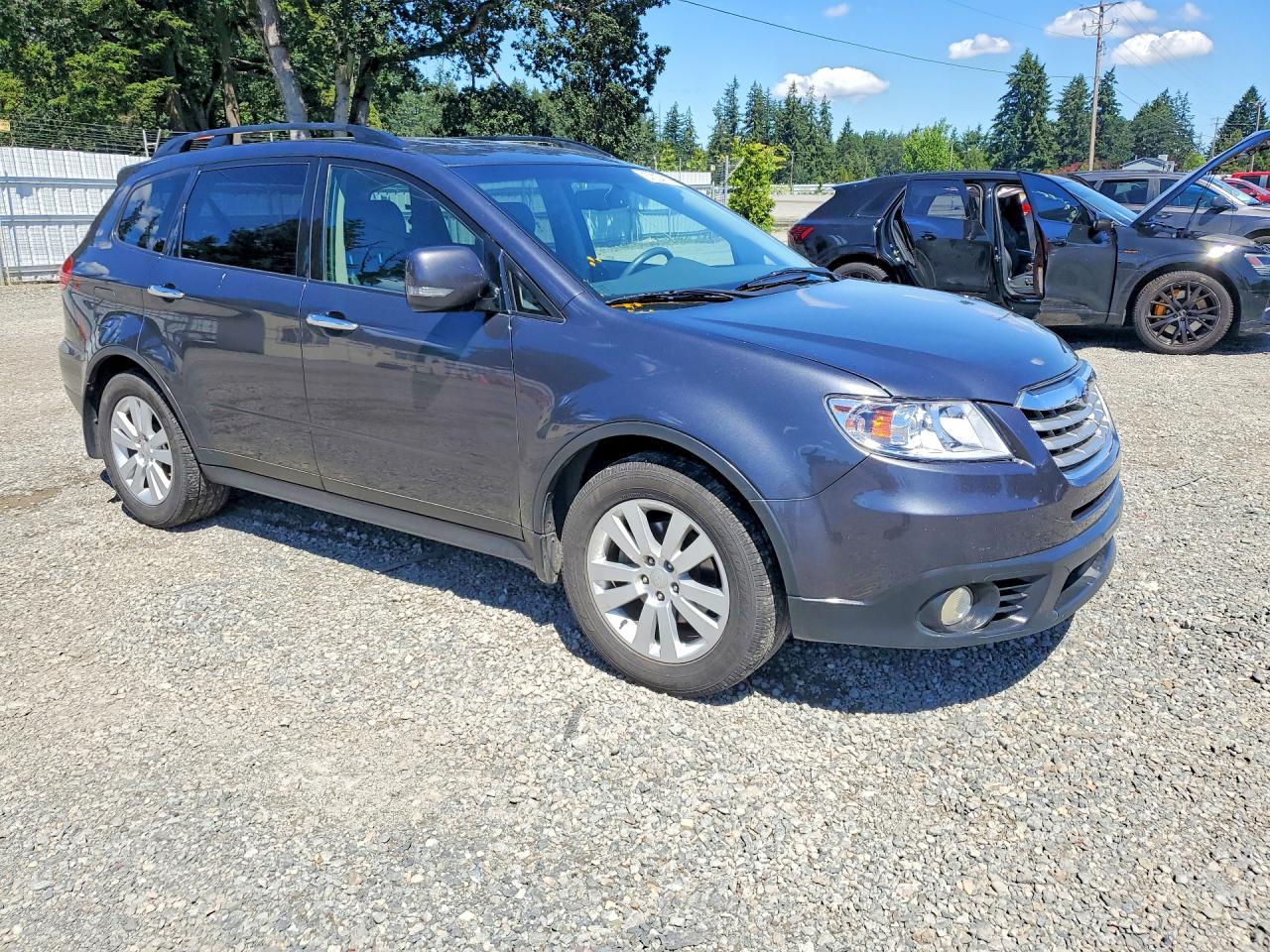 2008 Subaru Tribeca Limited Gray vin: 4S4WX93D984417755