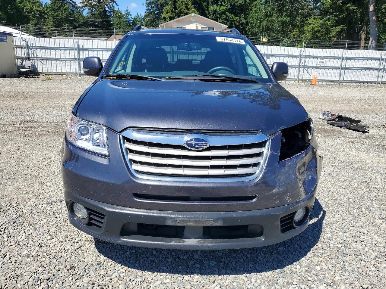 2008 Subaru Tribeca Limited Gray vin: 4S4WX93D984417755