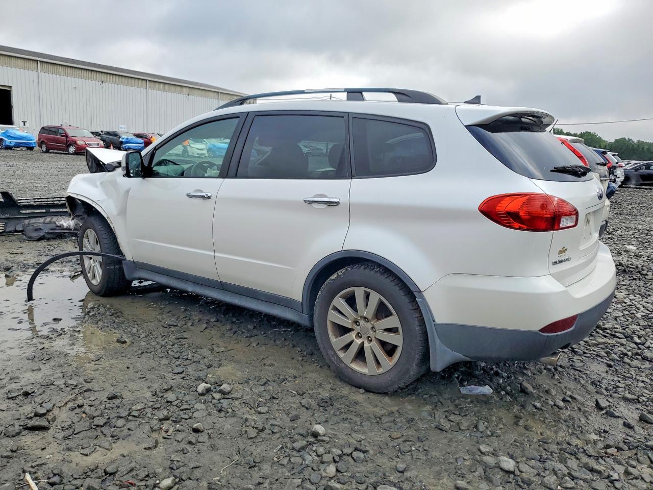 2008 Subaru Tribeca Limited White vin: 4S4WX93DX84419580
