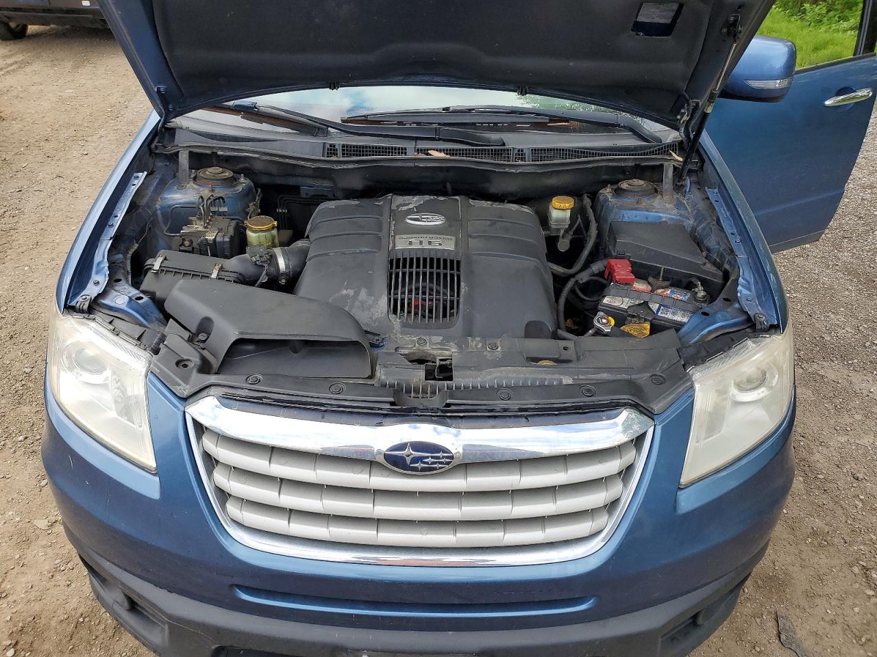 2008 Subaru Tribeca Синий vin: 4S4WX96D784404823