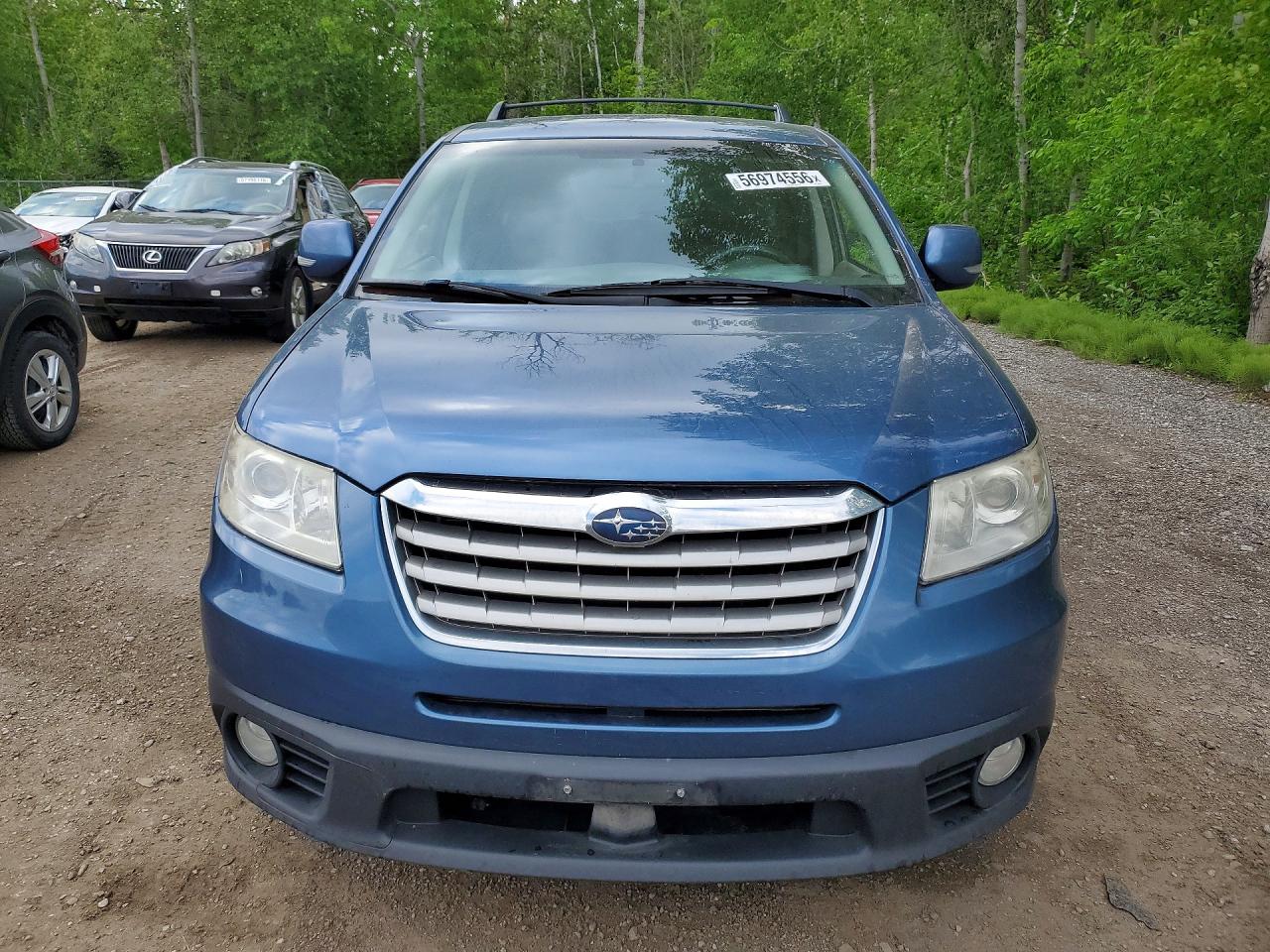2008 Subaru Tribeca Синий vin: 4S4WX96D784404823