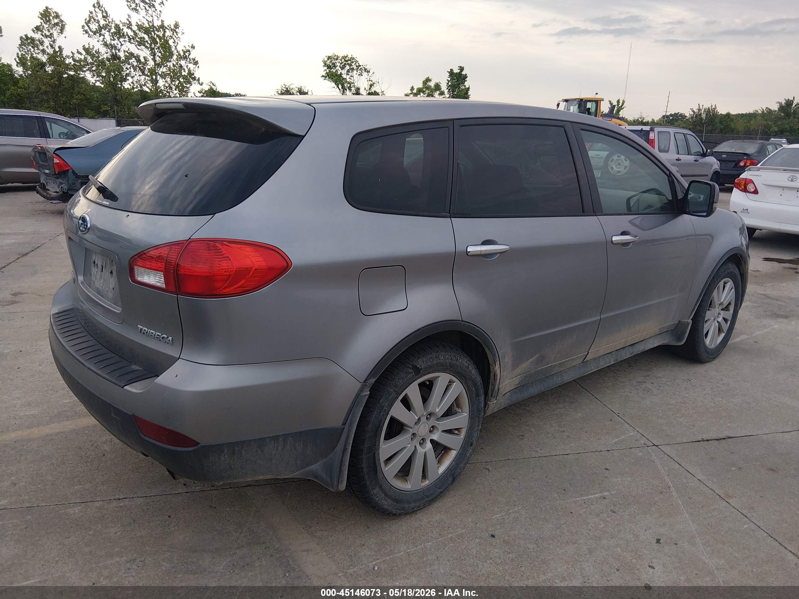 2008 Subaru Tribeca Base 7-passenger Gray vin: 4S4WX96D984406962