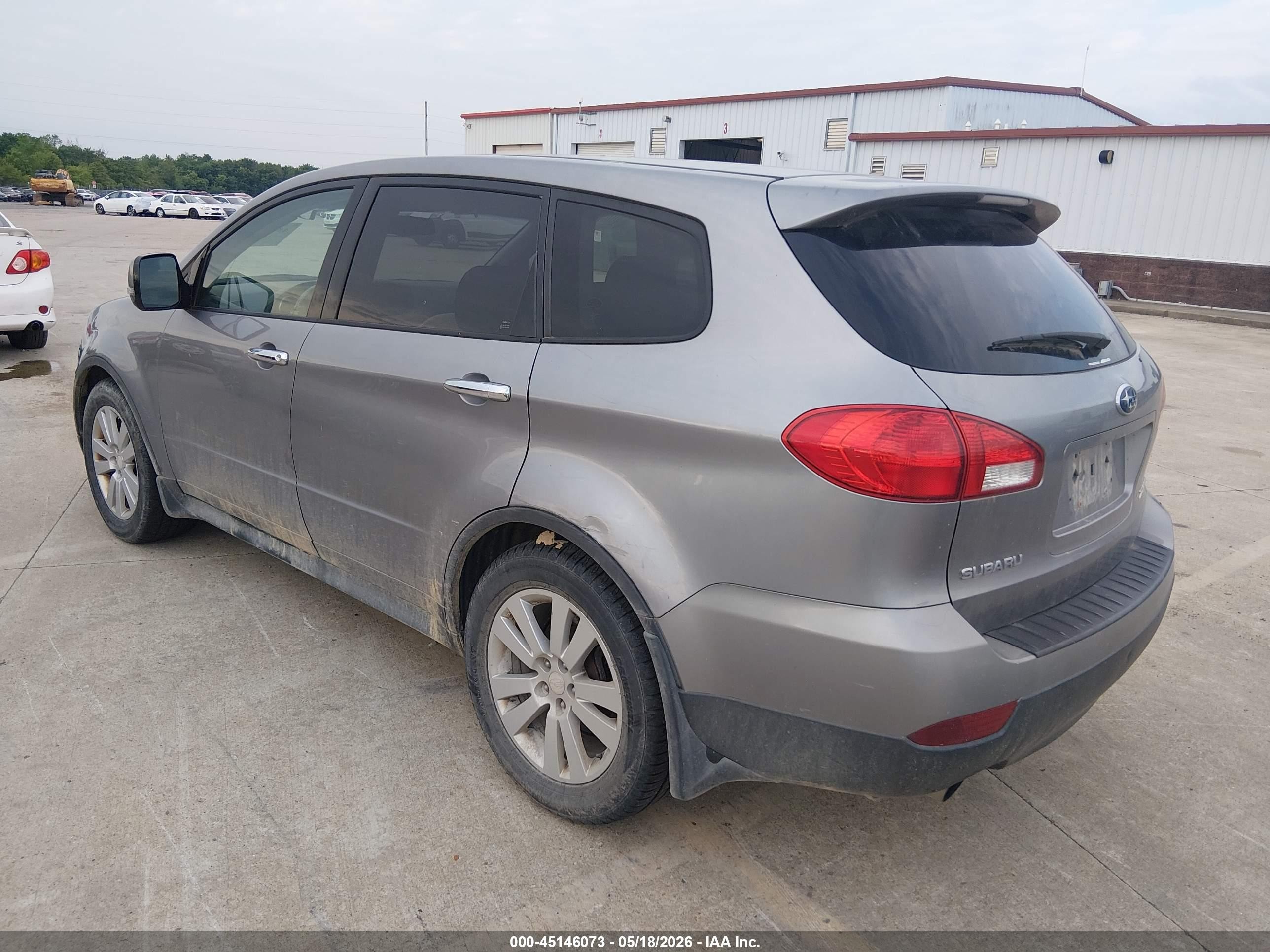 2008 Subaru Tribeca Base 7-passenger Gray vin: 4S4WX96D984406962