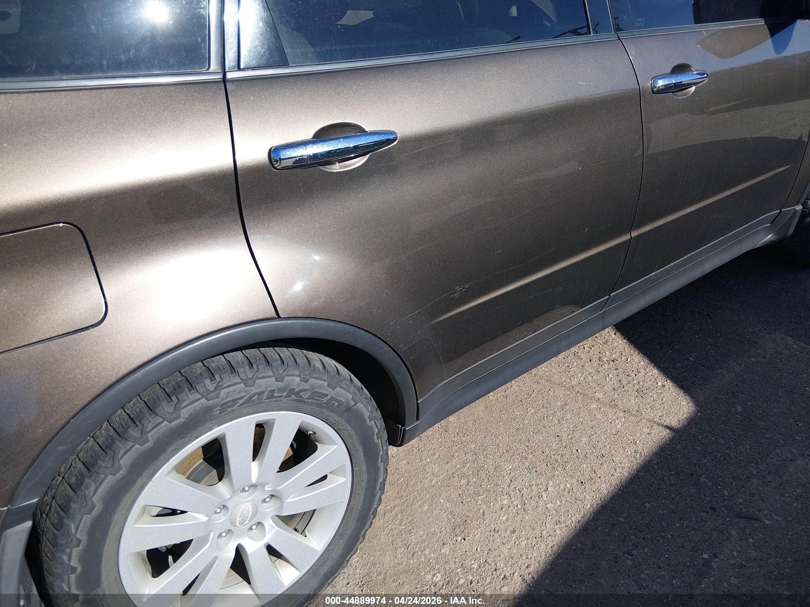2008 Subaru Tribeca Limited 7-passenger Brown vin: 4S4WX97D084408355