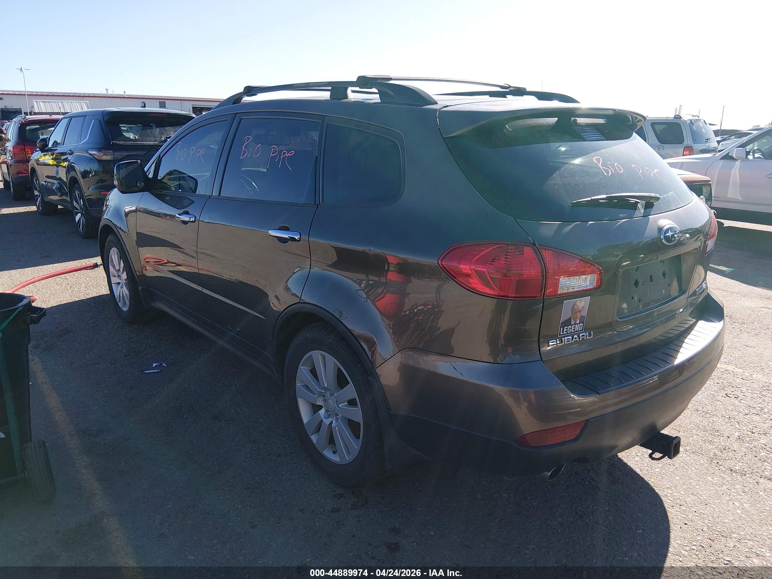 2008 Subaru Tribeca Limited 7-passenger Brown vin: 4S4WX97D084408355