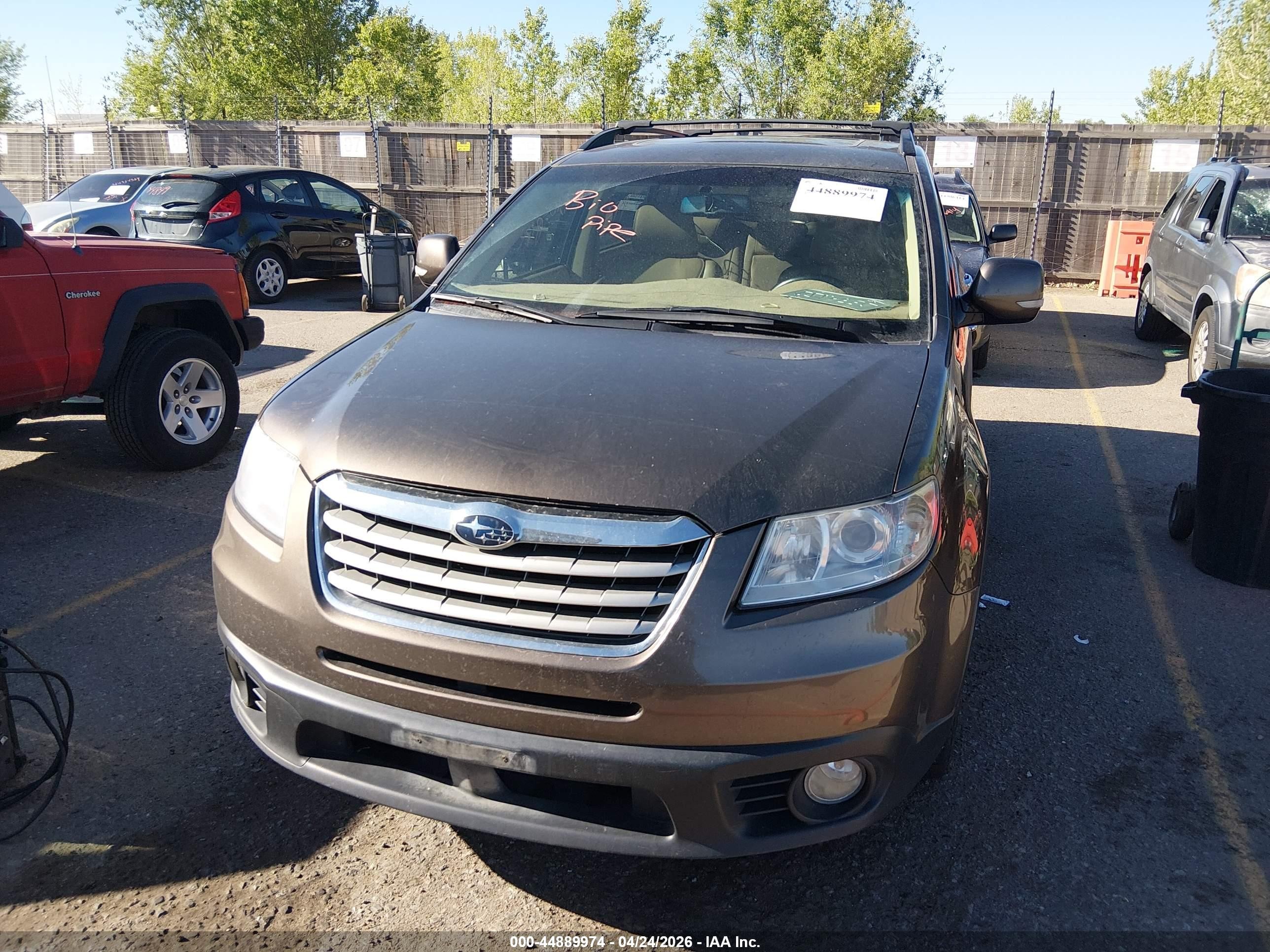2008 Subaru Tribeca Limited 7-passenger Brown vin: 4S4WX97D084408355