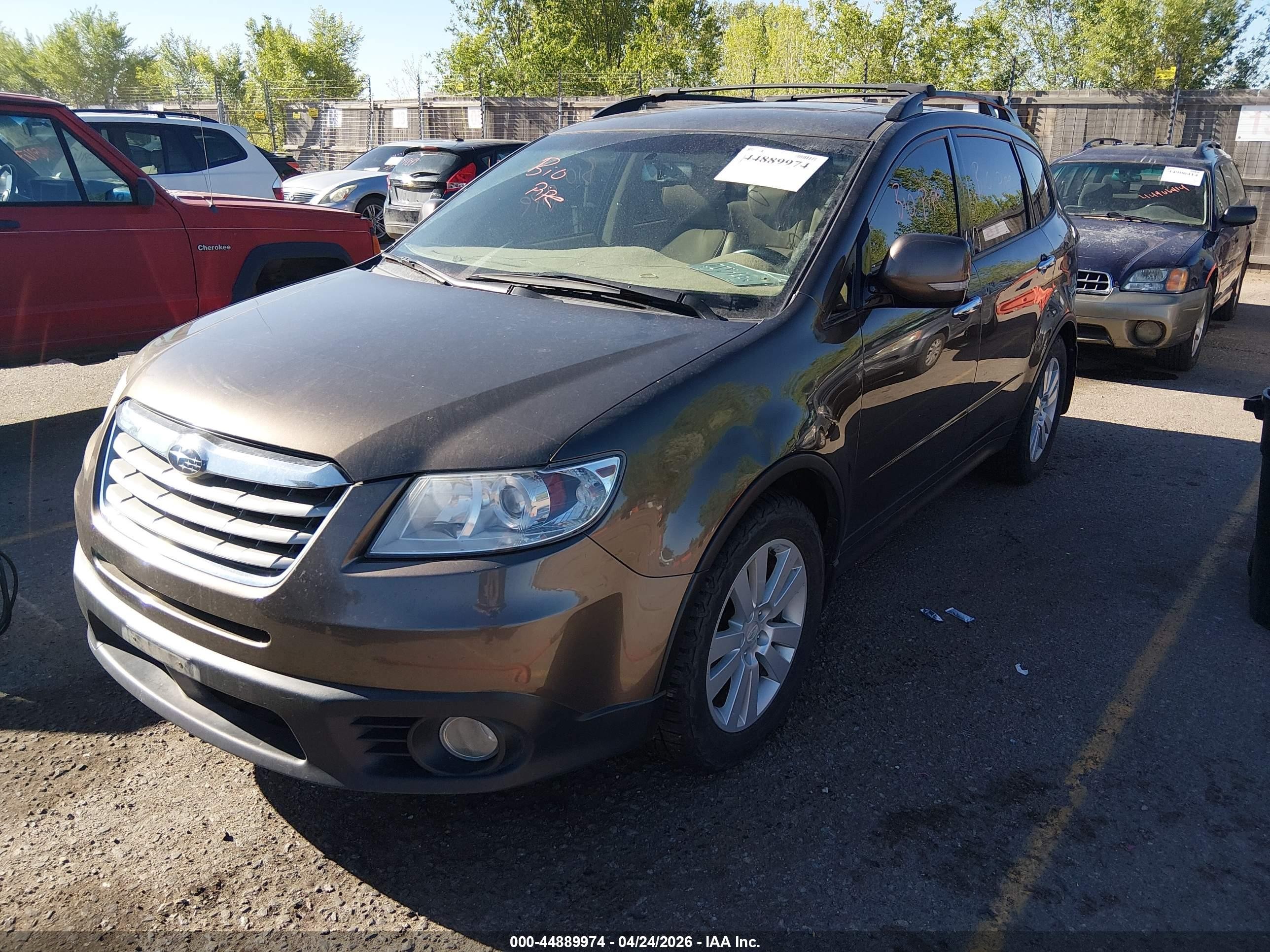 2008 Subaru Tribeca Limited 7-passenger Brown vin: 4S4WX97D084408355