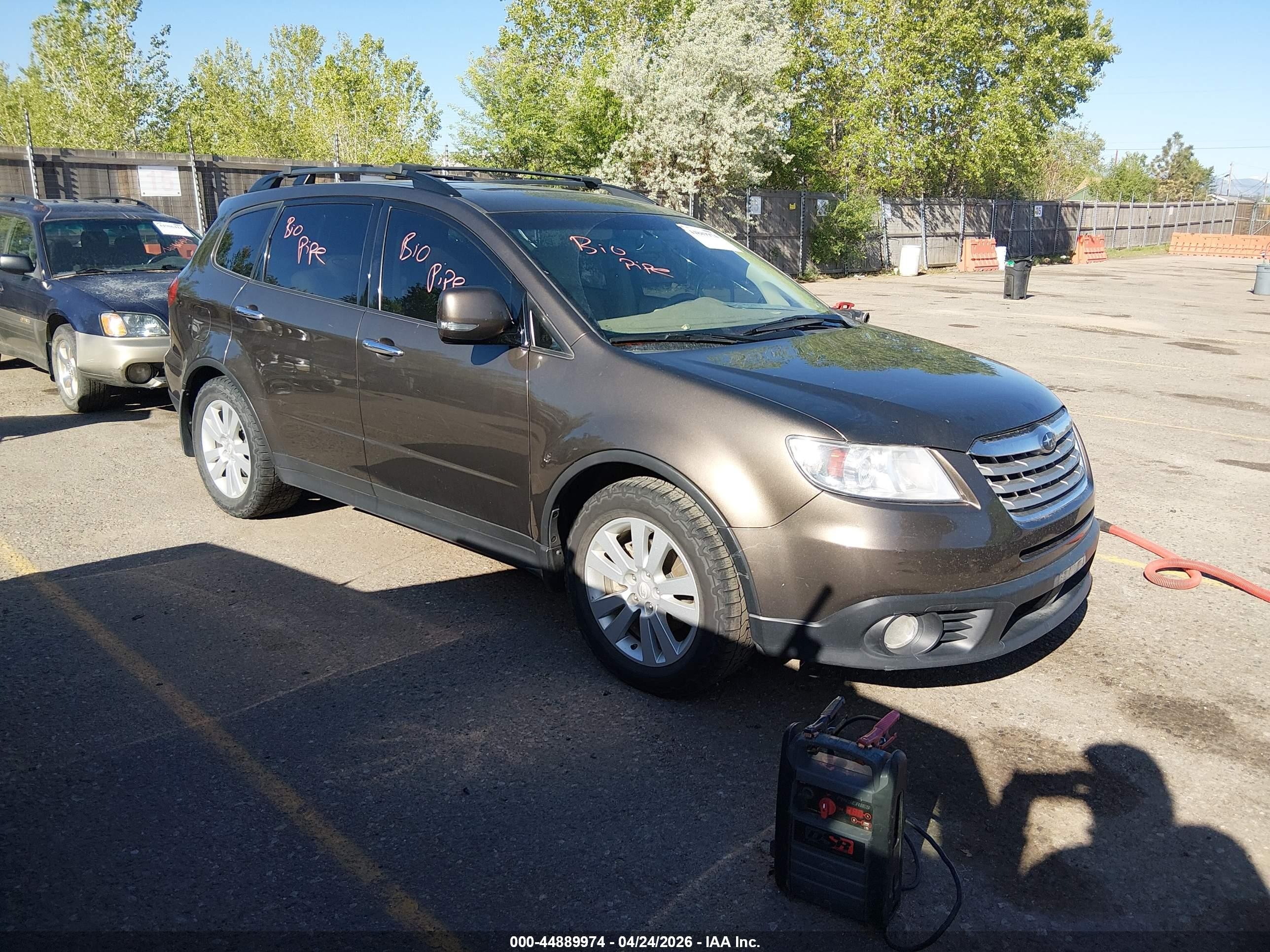 2008 Subaru Tribeca Limited 7-passenger Brown vin: 4S4WX97D084408355