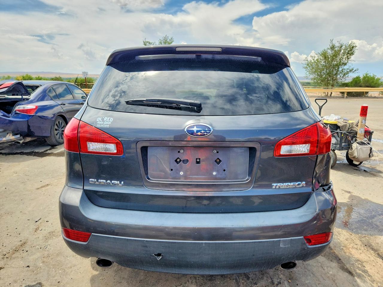 2009 Subaru Tribeca Limited Charcoal vin: 4S4WX97D494406044