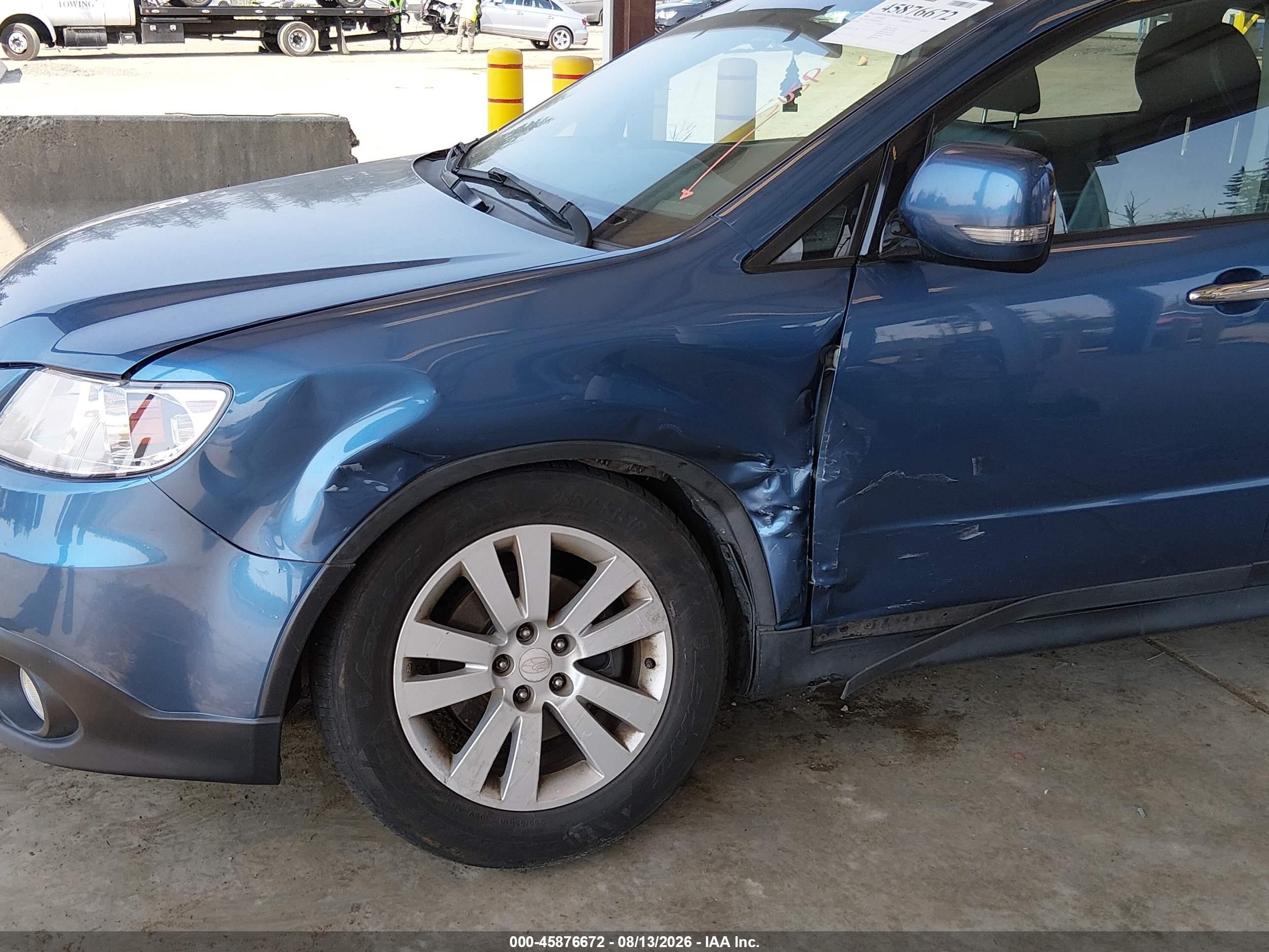 2009 Subaru Tribeca Limited 7-passenger/special Edition 7-passenger Blue vin: 4S4WX97DX94400247