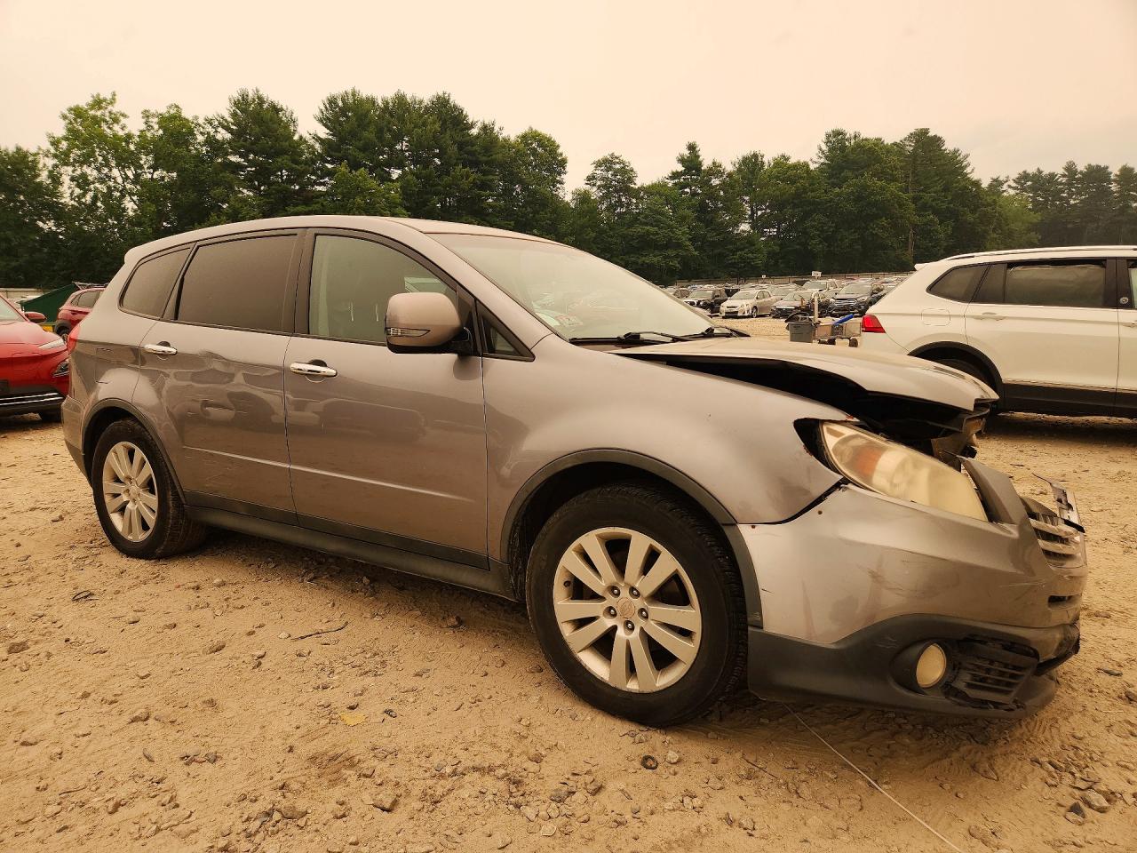 2009 Subaru Tribeca Limited Gray vin: 4S4WX97DX94405285