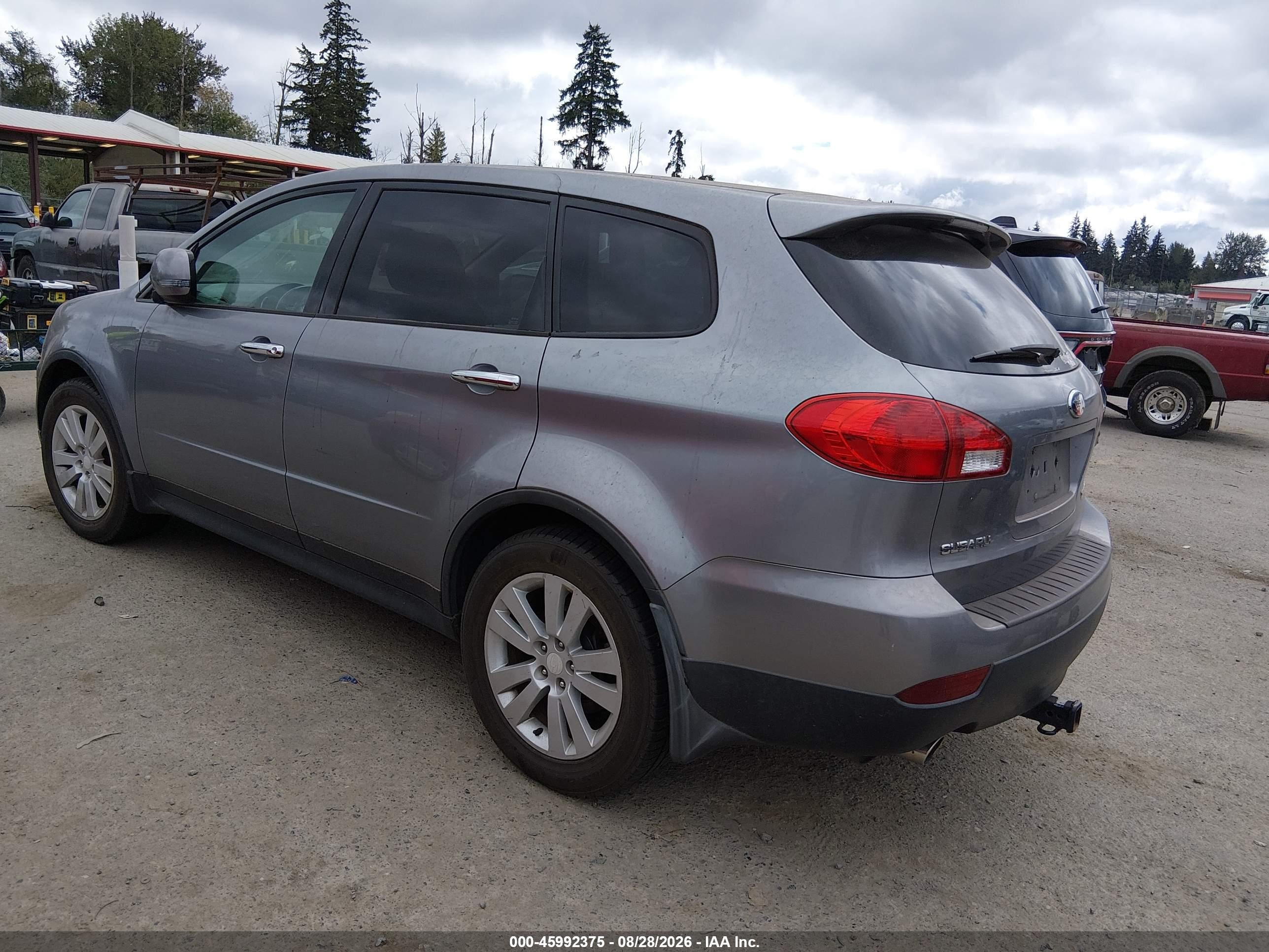 2009 Subaru Tribeca Special Edition 7-passenger Silver vin: 4S4WX97DX94407215