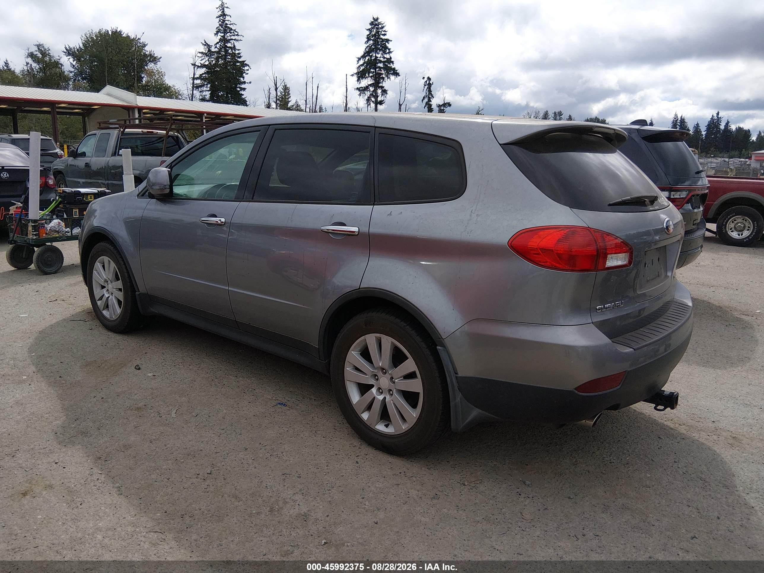 2009 Subaru Tribeca Special Edition 7-passenger Silver vin: 4S4WX97DX94407215