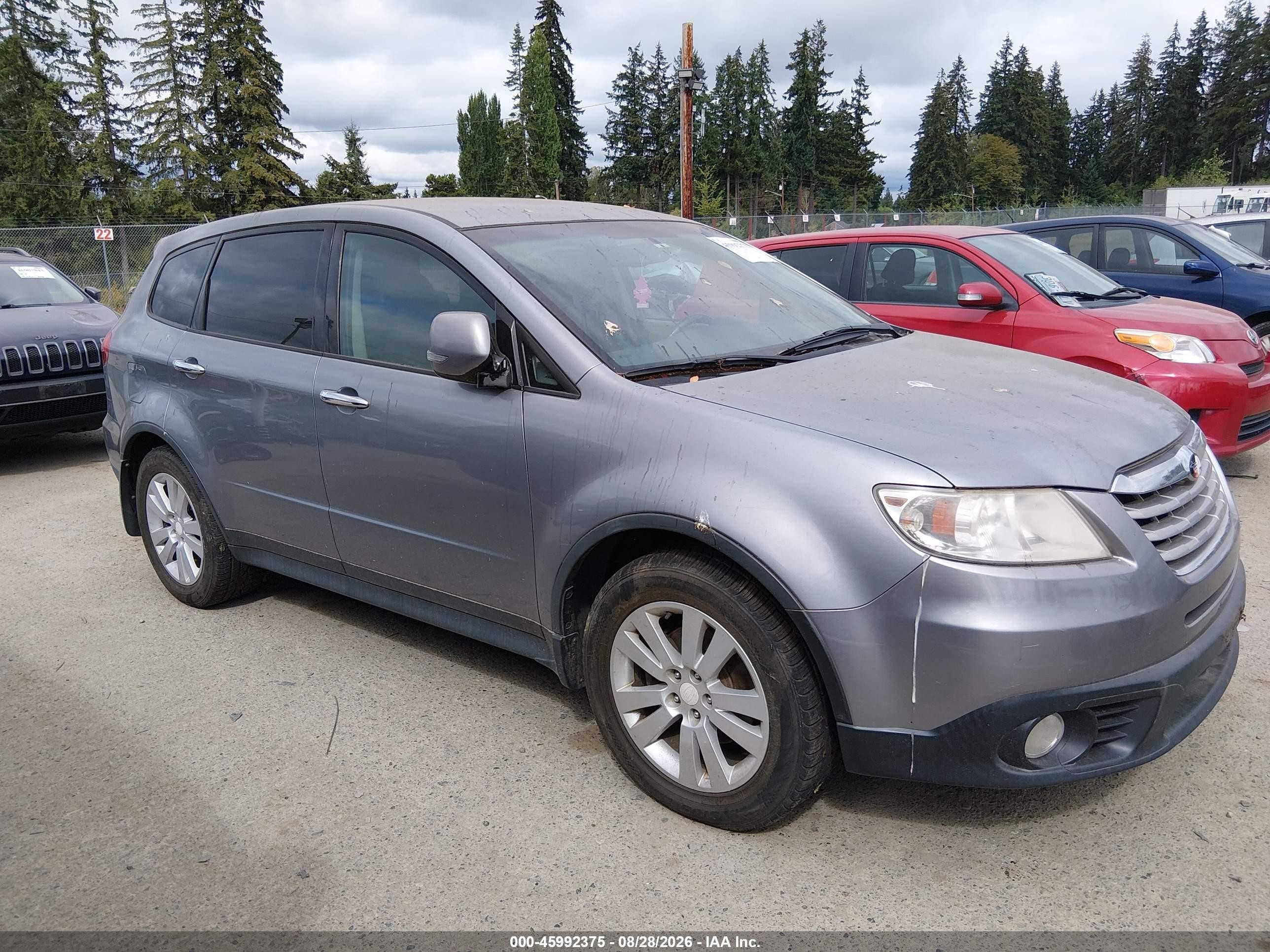 2009 Subaru Tribeca Special Edition 7-passenger Silver vin: 4S4WX97DX94407215
