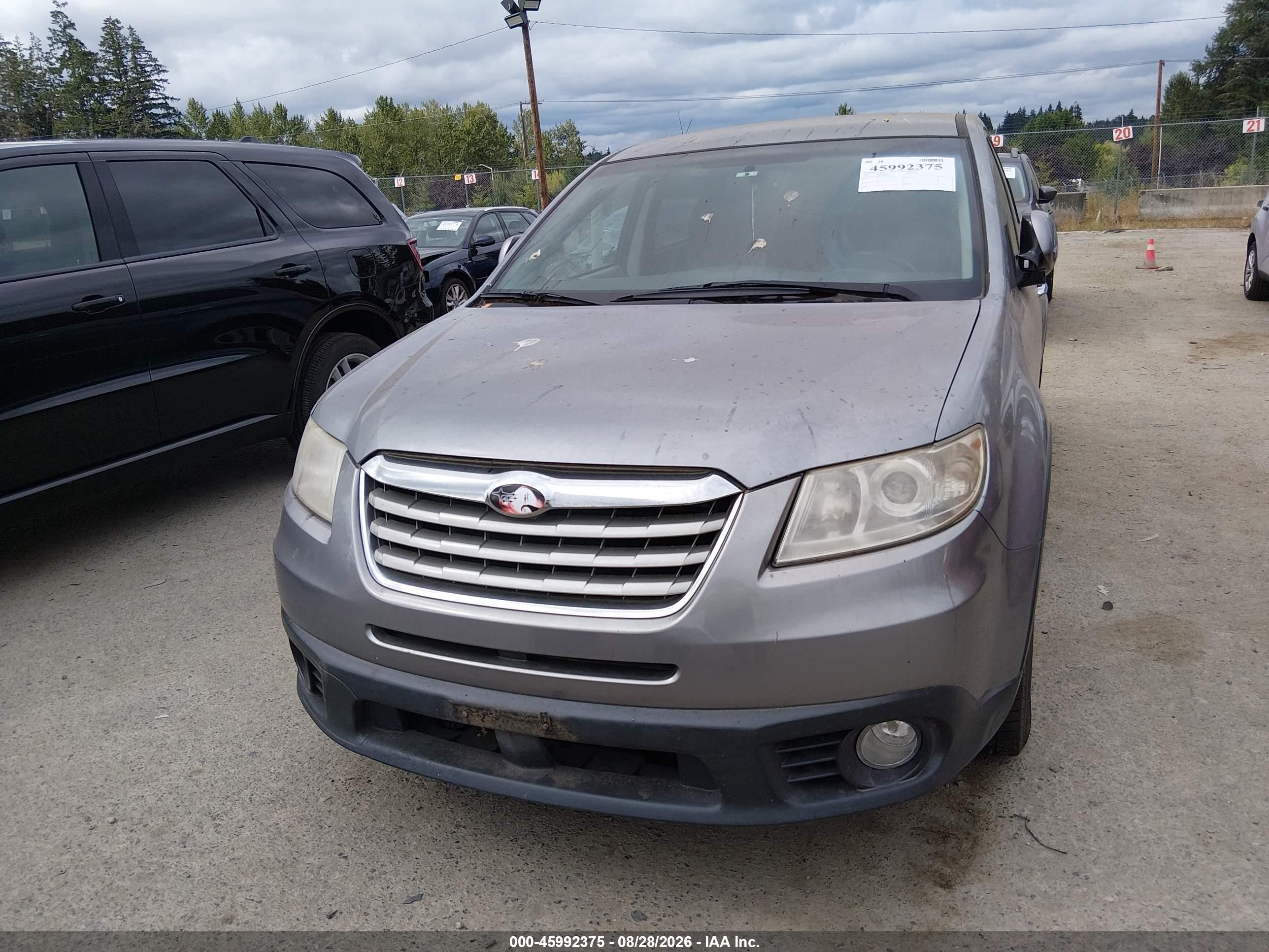 2009 Subaru Tribeca Special Edition 7-passenger Silver vin: 4S4WX97DX94407215