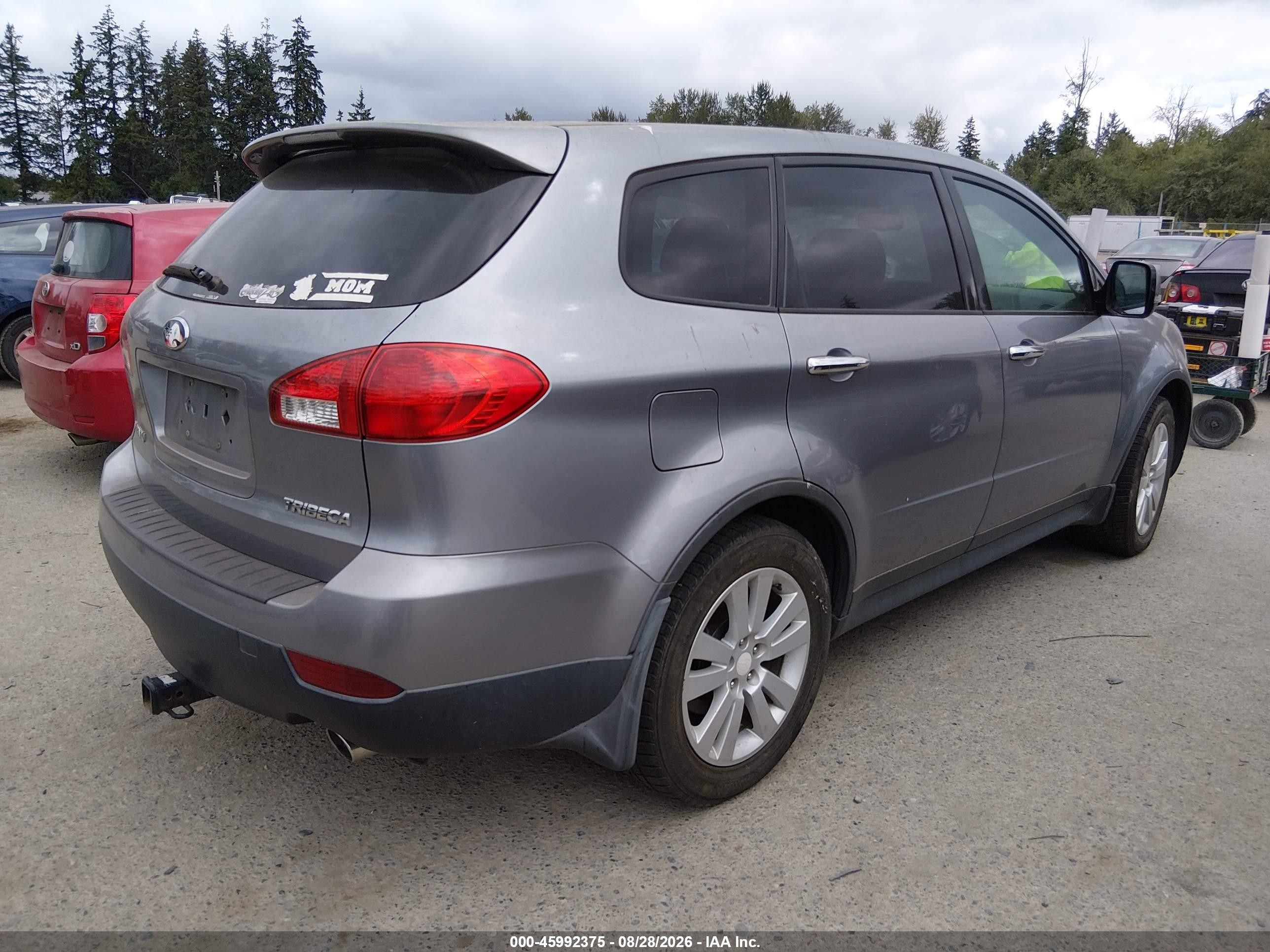 2009 Subaru Tribeca Special Edition 7-passenger Silver vin: 4S4WX97DX94407215