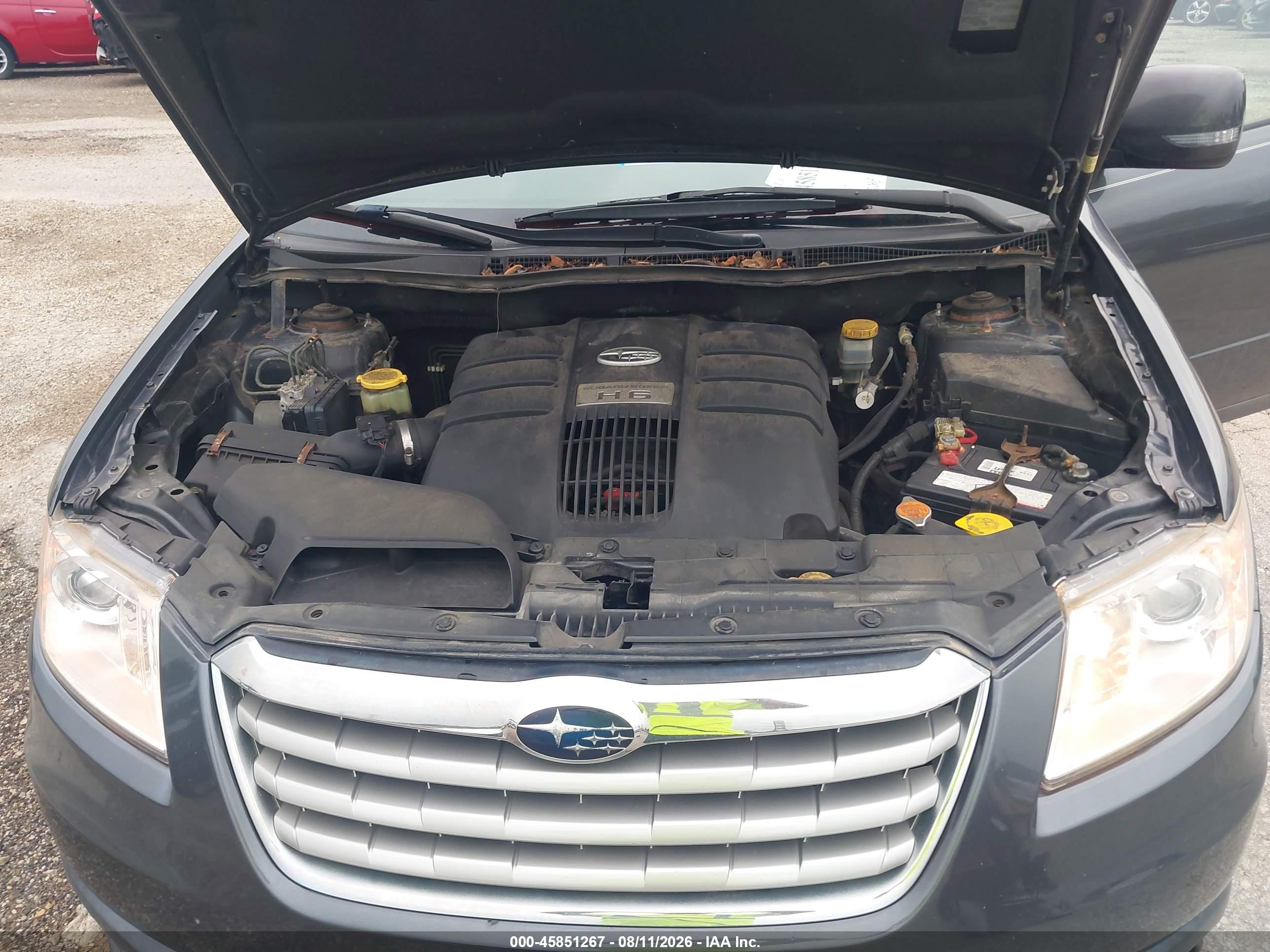 2008 Subaru Tribeca Limited 7-passenger Серый vin: 4S4WX98D084418432