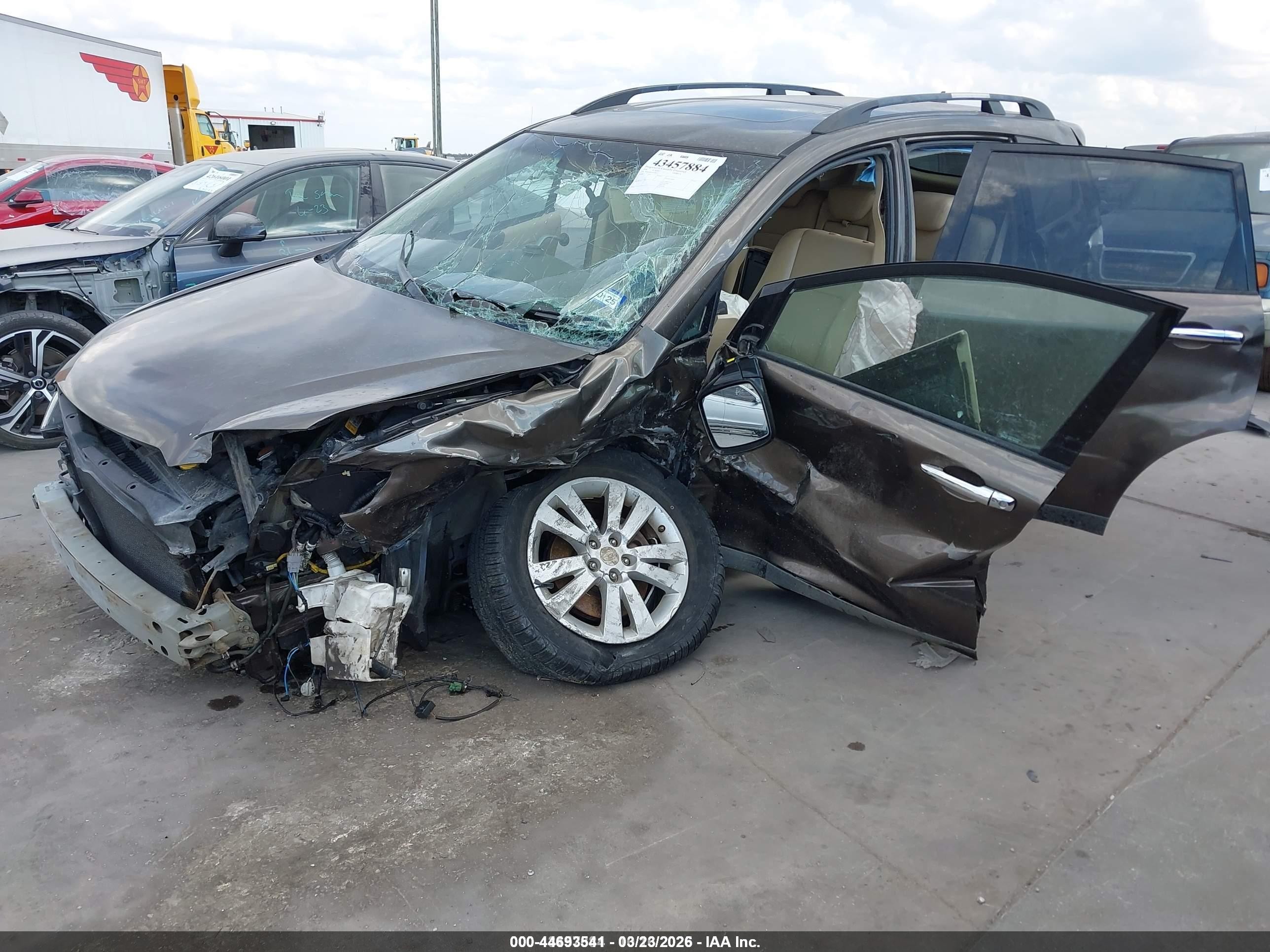 2008 Subaru Tribeca Limited 7-passenger Brown vin: 4S4WX98D184408413