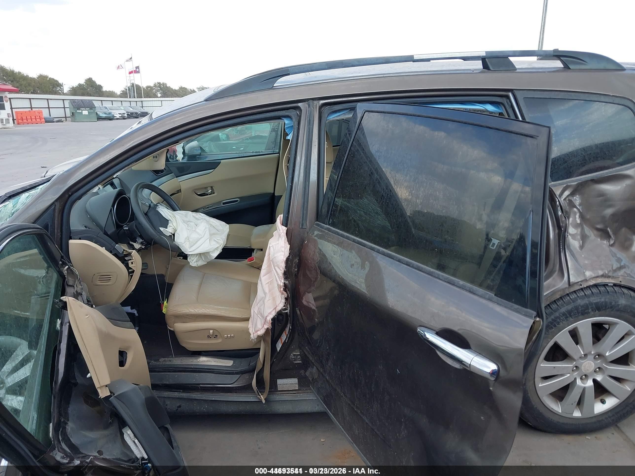 2008 Subaru Tribeca Limited 7-passenger Brown vin: 4S4WX98D184408413