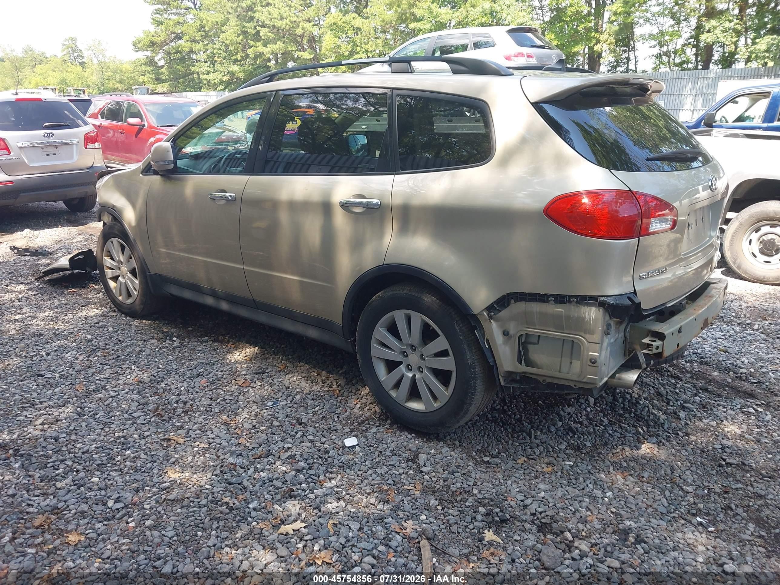 2008 Subaru Tribeca Limited 7-passenger Tan vin: 4S4WX98D984402293