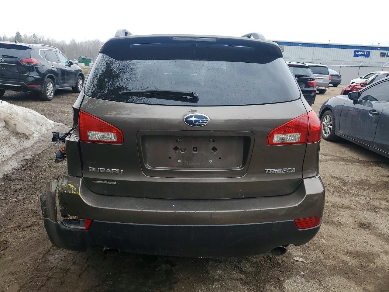 2010 Subaru Tribeca Premium Коричневый vin: 4S4WX9FDXA4401341