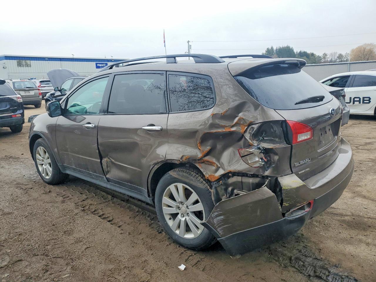 2010 Subaru Tribeca Premium Коричневый vin: 4S4WX9FDXA4401341