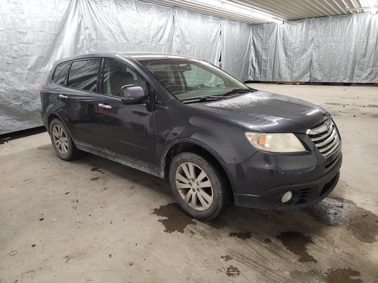 2010 Subaru Tribeca Premium Gray vin: 4S4WX9FDXA4402151 Damage: Right Front Door, Heavy Scratch, 1 To 2 Inches