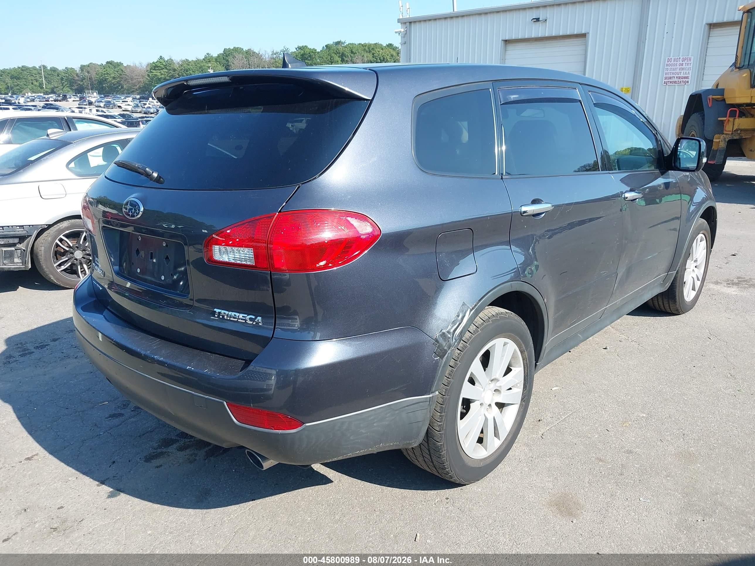2011 Subaru Tribeca 3.6r Limited Серый vin: 4S4WX9GD0B4401560