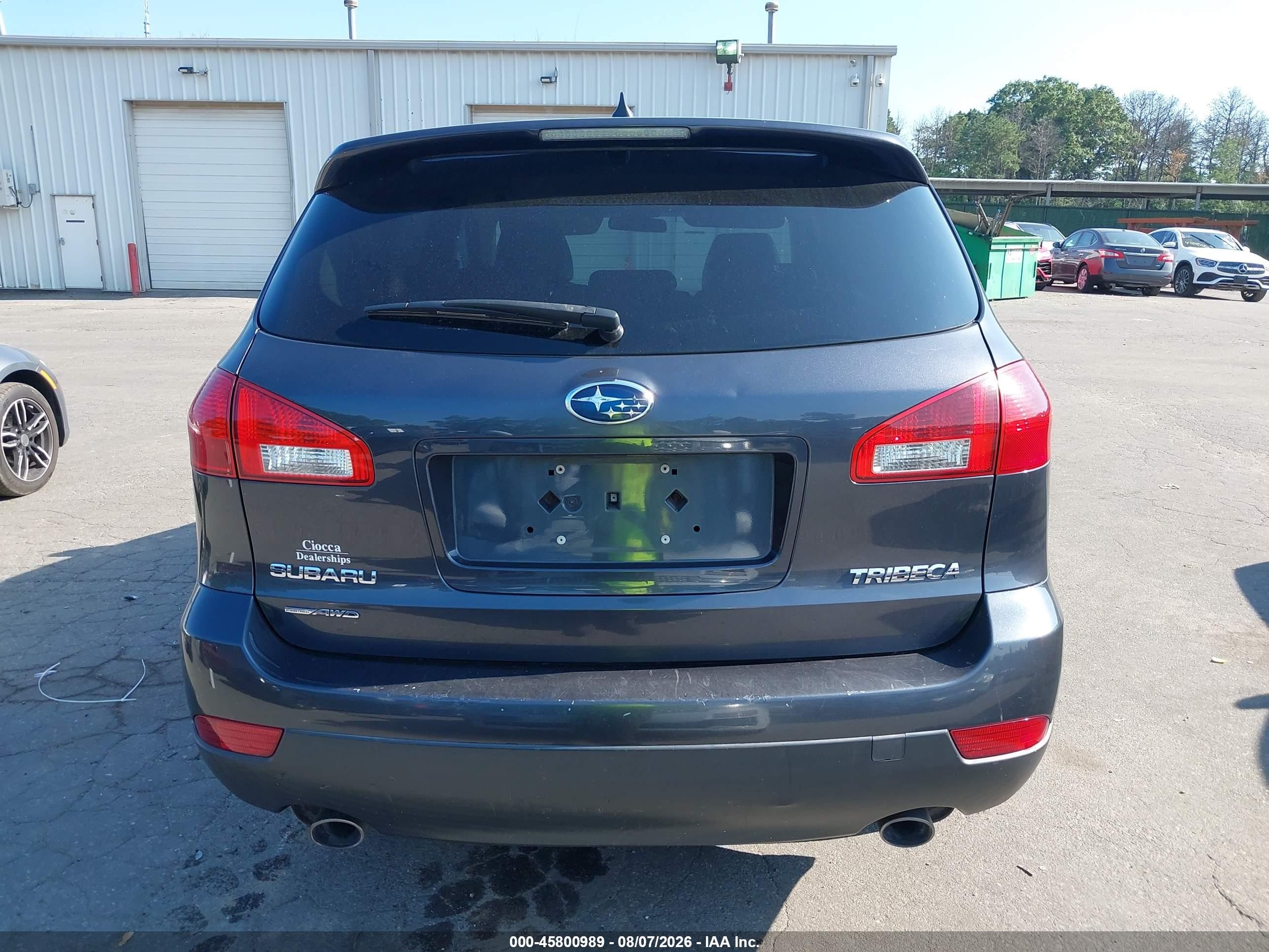 2011 Subaru Tribeca 3.6r Limited Серый vin: 4S4WX9GD0B4401560