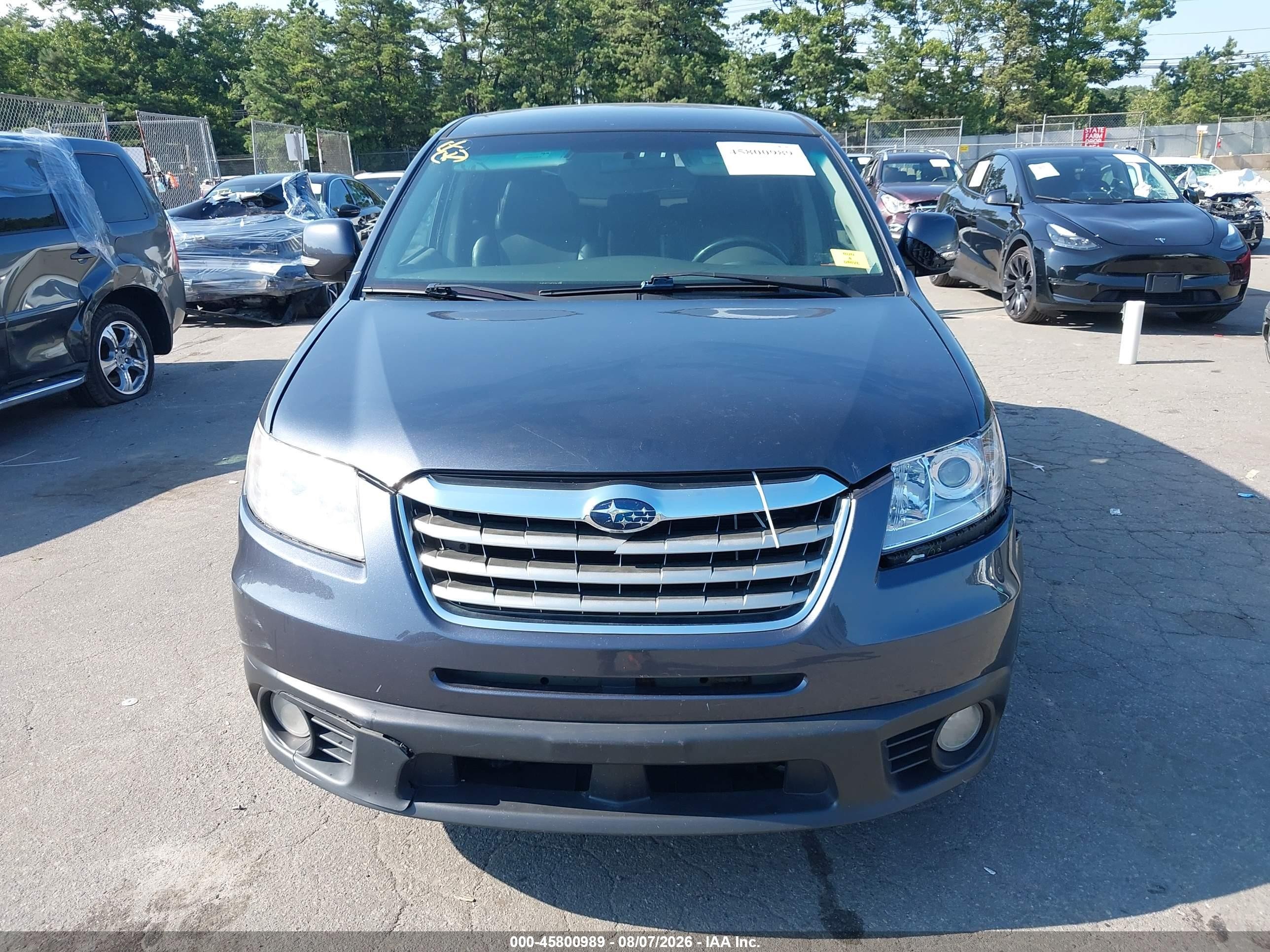 2011 Subaru Tribeca 3.6r Limited Серый vin: 4S4WX9GD0B4401560
