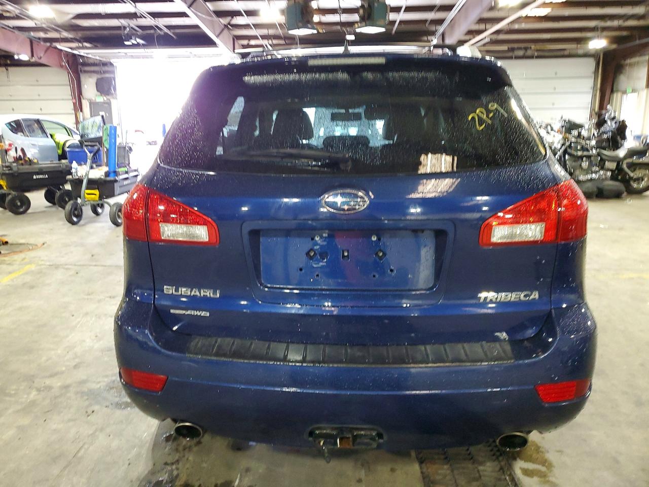 2010 Subaru Tribeca Limited Синий vin: 4S4WX9GD1A4401212