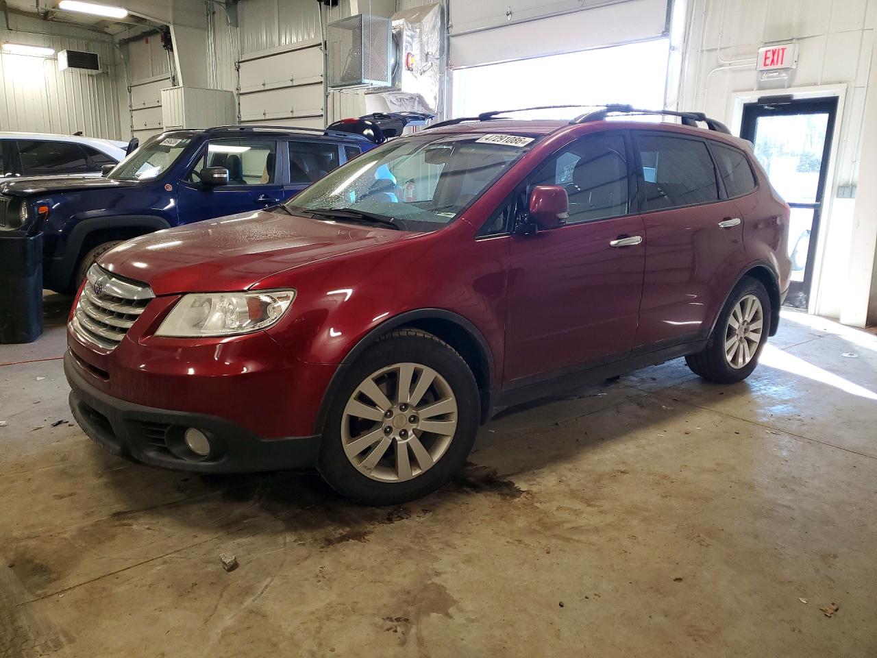 2010 Subaru Tribeca Limited Красный vin: 4S4WX9GD1A4402893