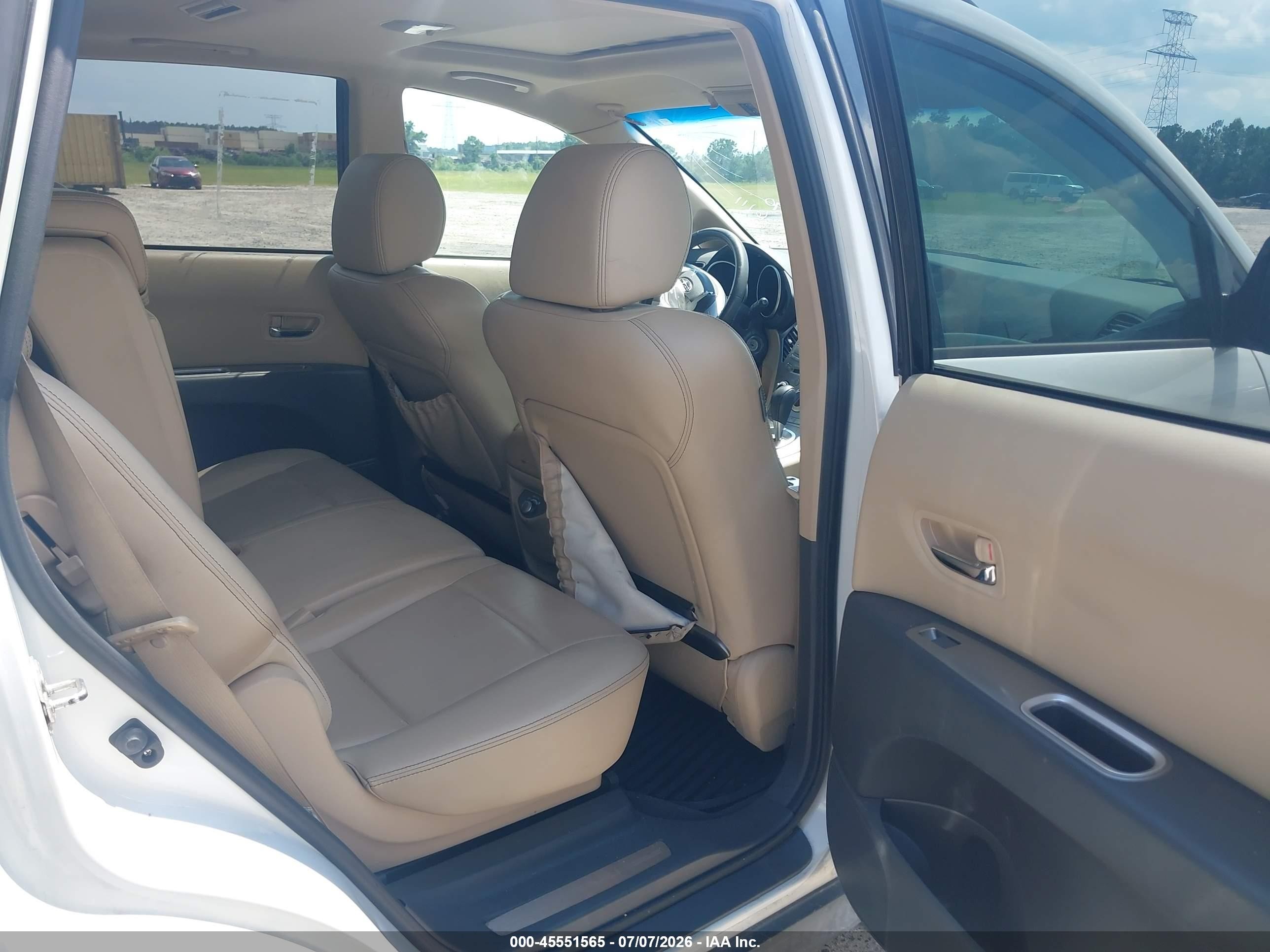 2011 Subaru Tribeca 3.6r Limited White vin: 4S4WX9GD1B4401390