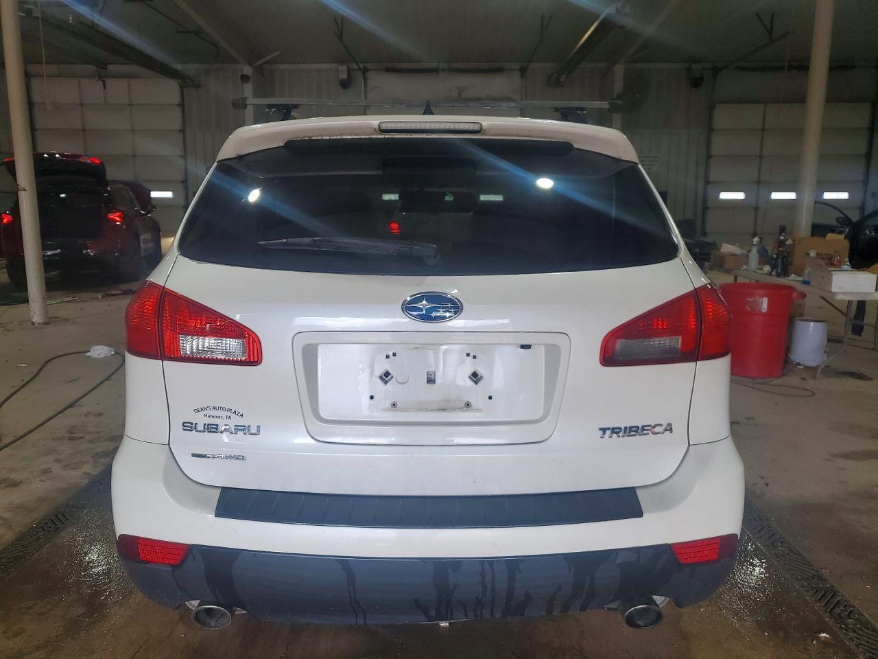 2012 Subaru Tribeca Limited/touring Белый vin: 4S4WX9GD1C4401407