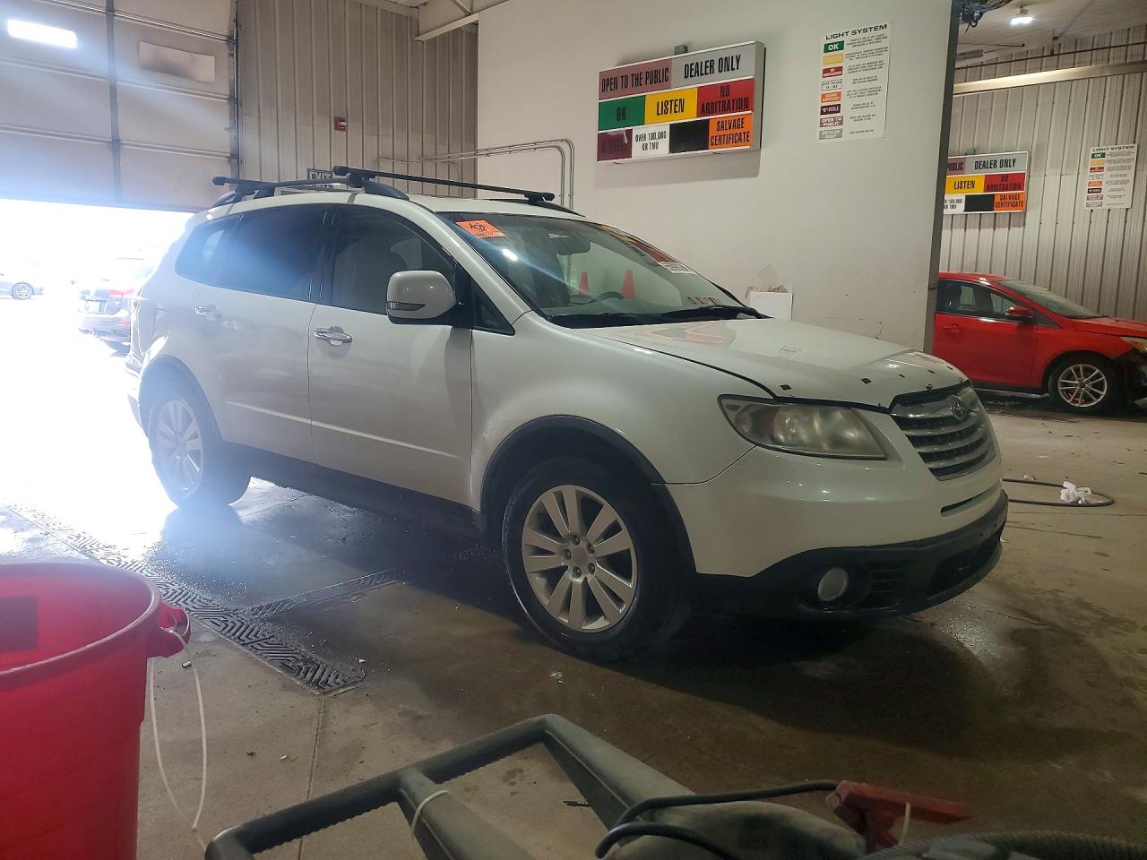 2012 Subaru Tribeca Limited/touring Белый vin: 4S4WX9GD1C4401407