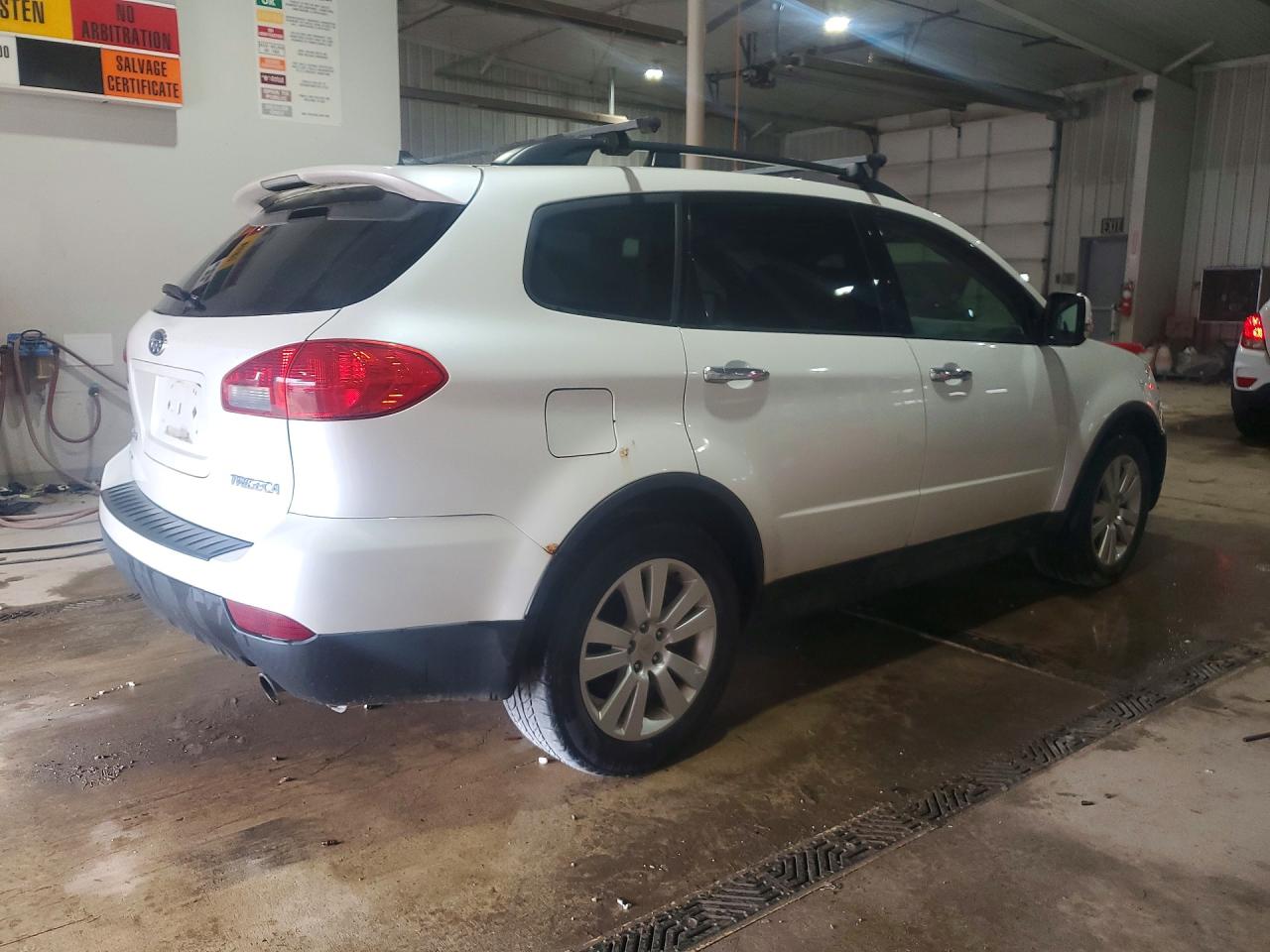 2012 Subaru Tribeca Limited/touring Белый vin: 4S4WX9GD1C4401407
